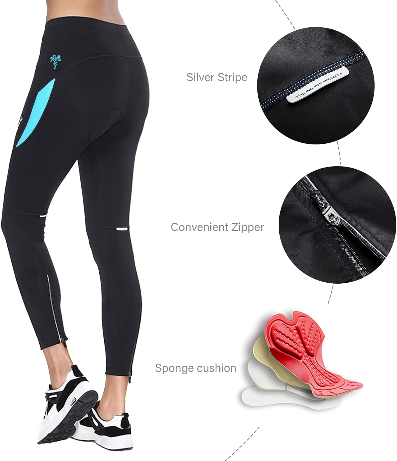 Culote Ciclismo Mujer Santic Parni