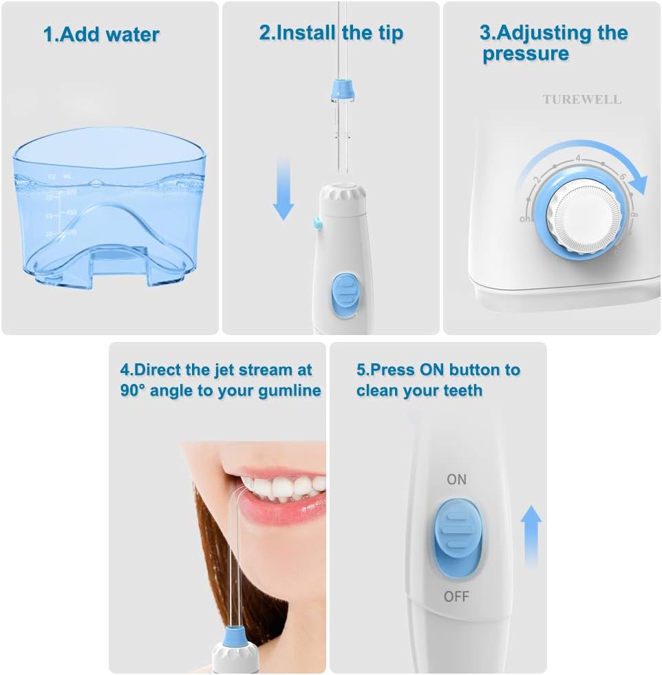 Irrigador Dental TUREWELL 600ml