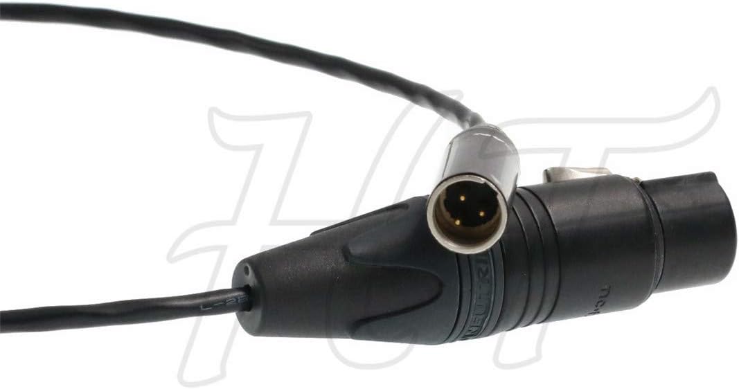 Cable XLR TA3M 30cm BMPCC 4K