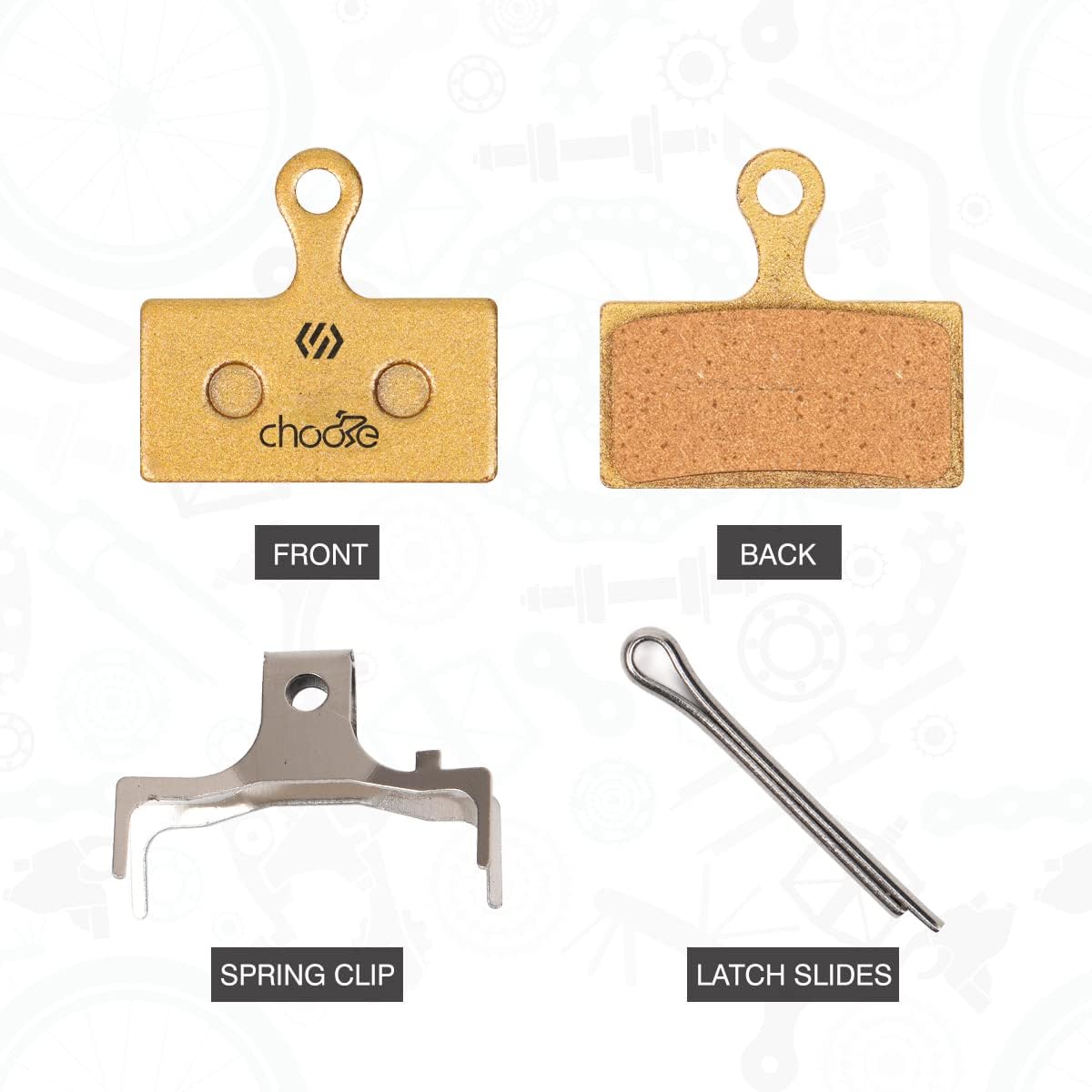 Pastillas Chooee para Shimano