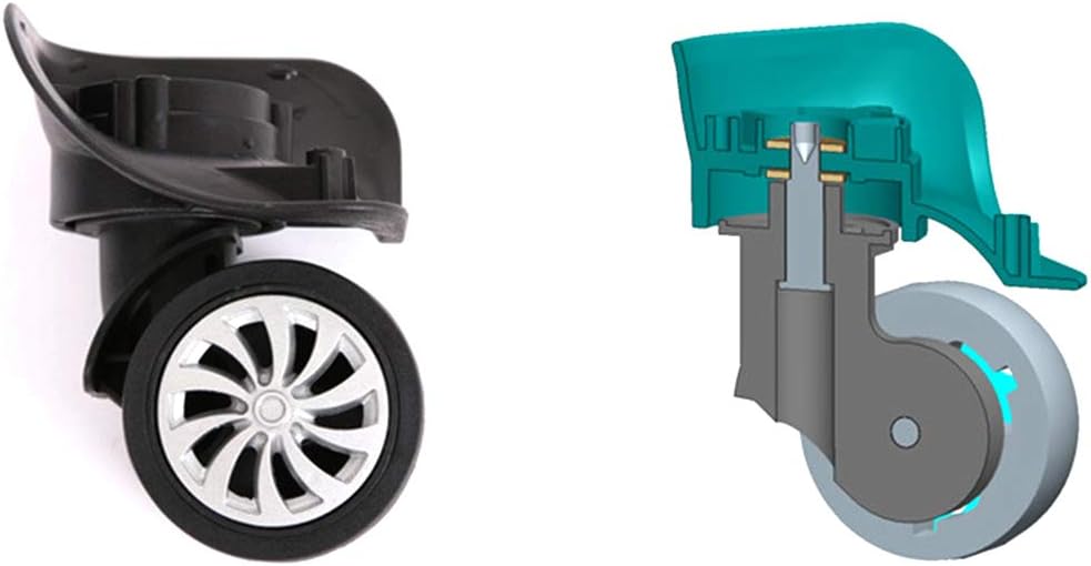 Ruedas Universales para Maletas 4pz