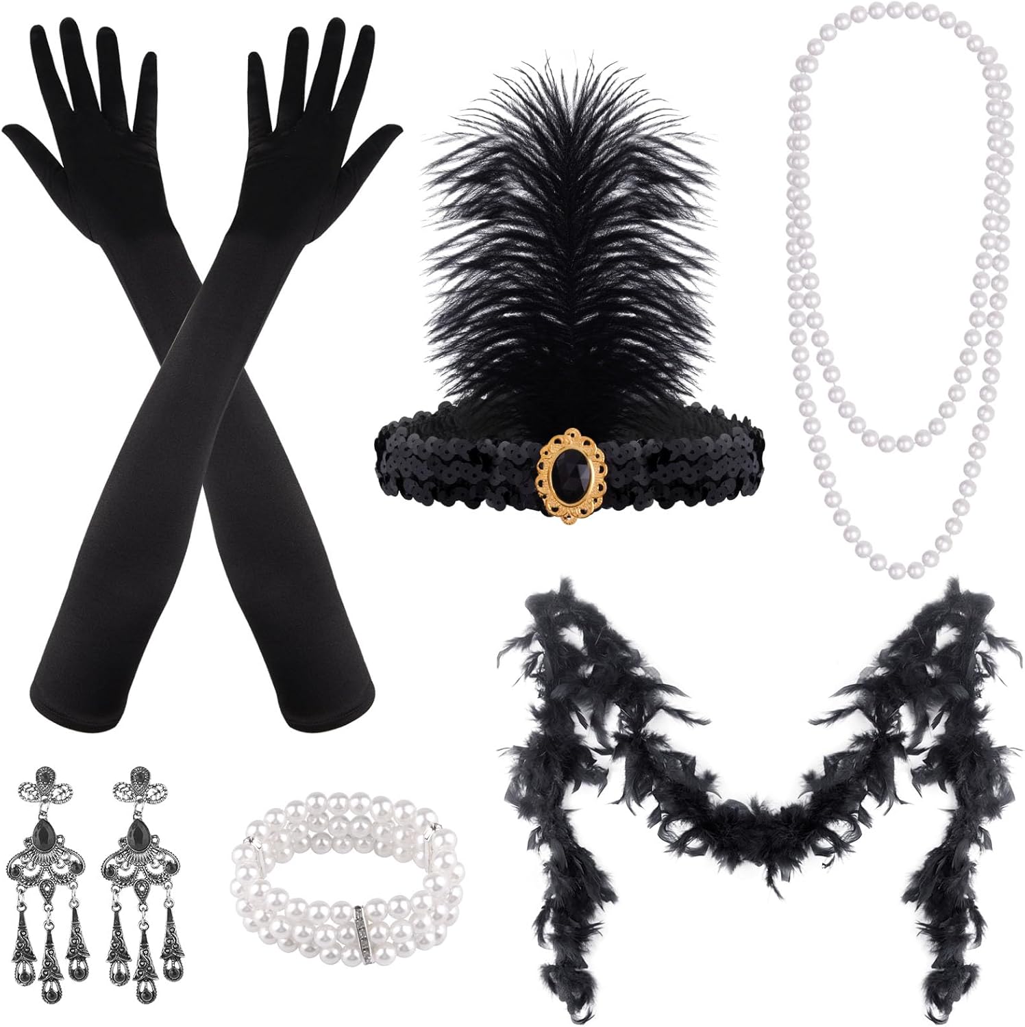 Accesorios Flapper 1920s