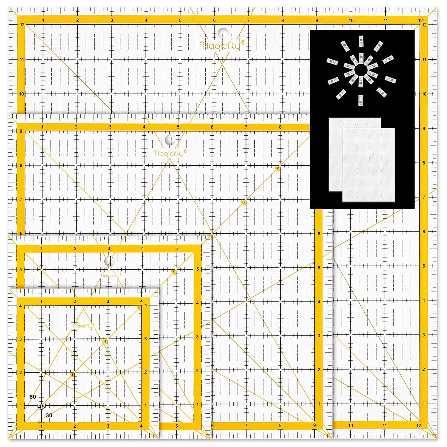 Reglas de Acrílico Magicfly