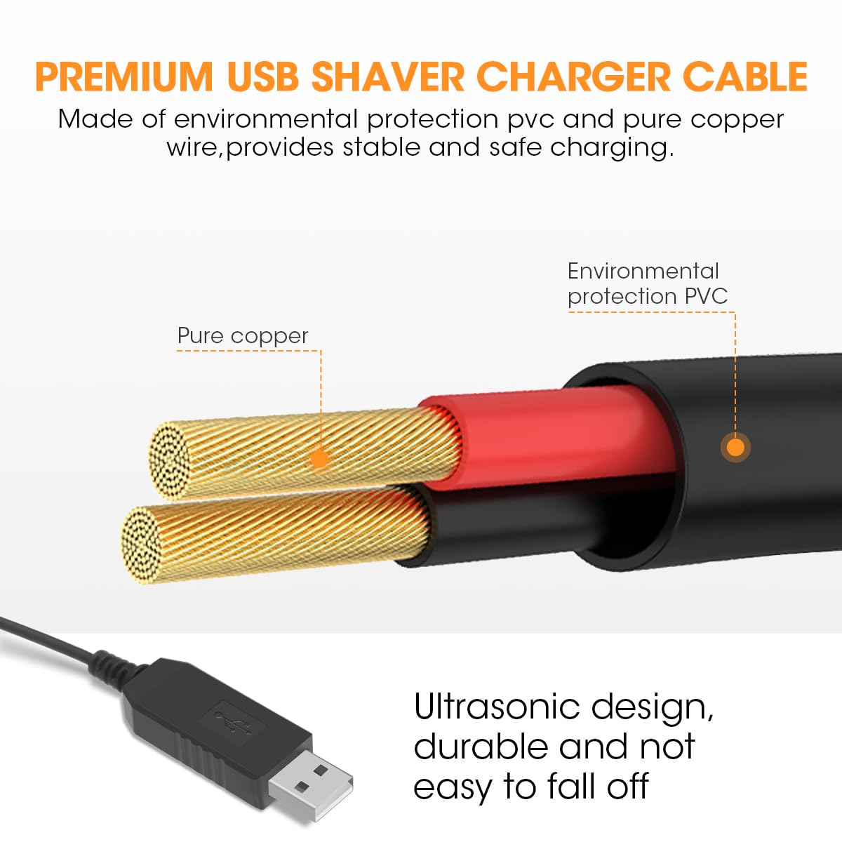 Cargador USB para Philips One Blade