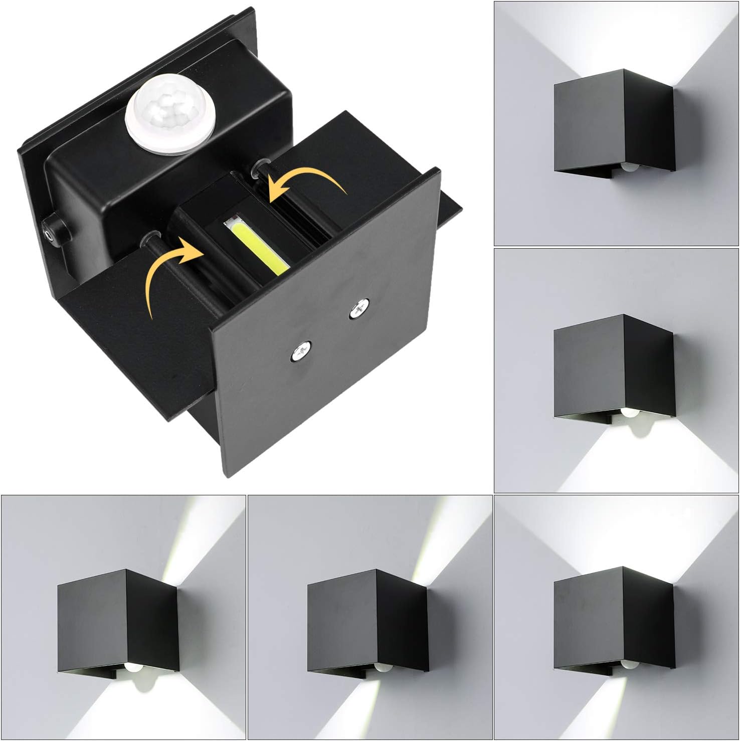 Lámpara ENCOFT 12W con sensor