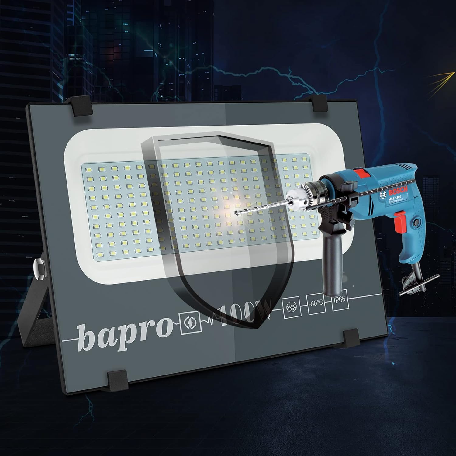 Foco LED 600W IP65 3000K