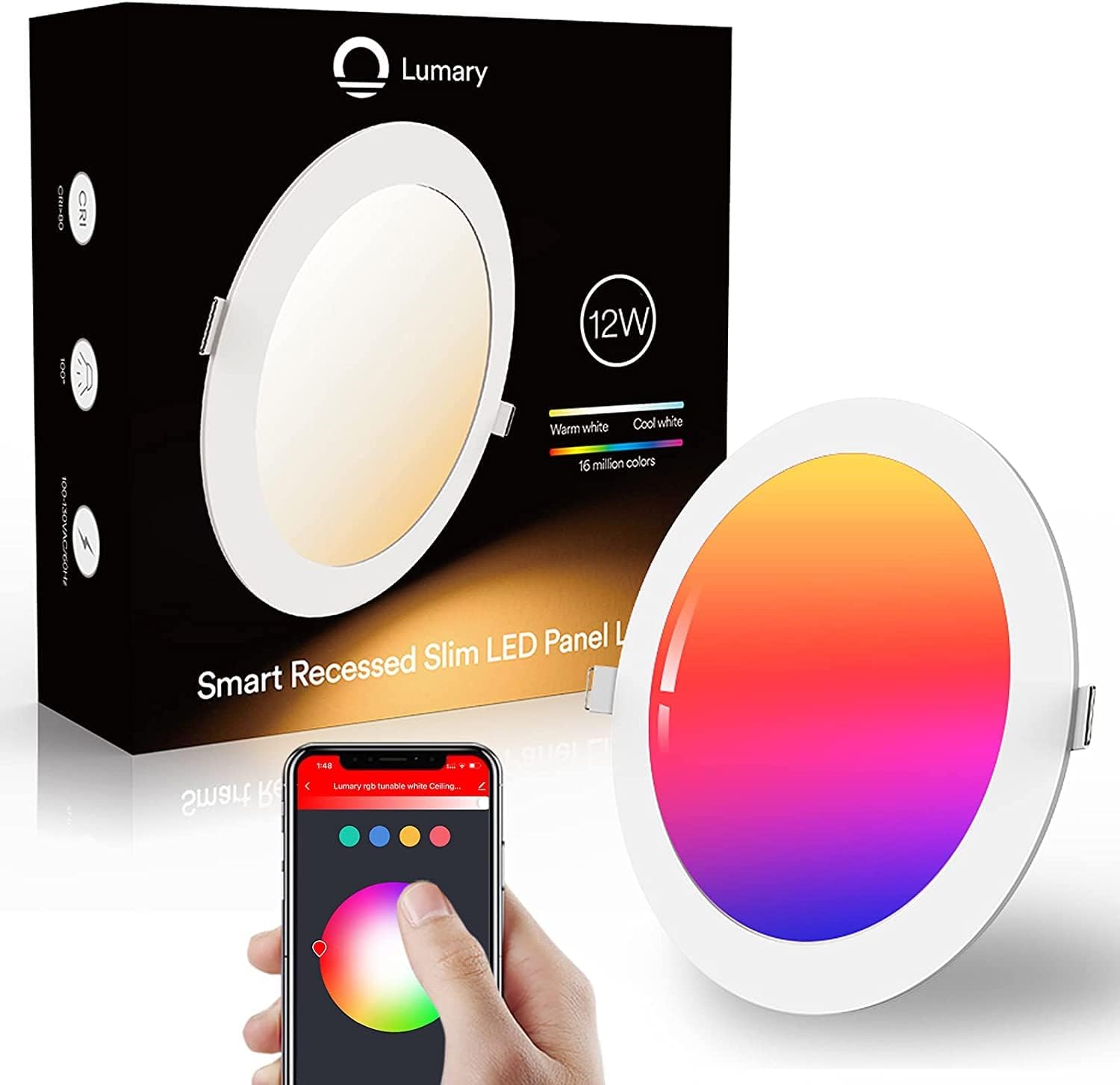 Downlight LED Inteligente 12W