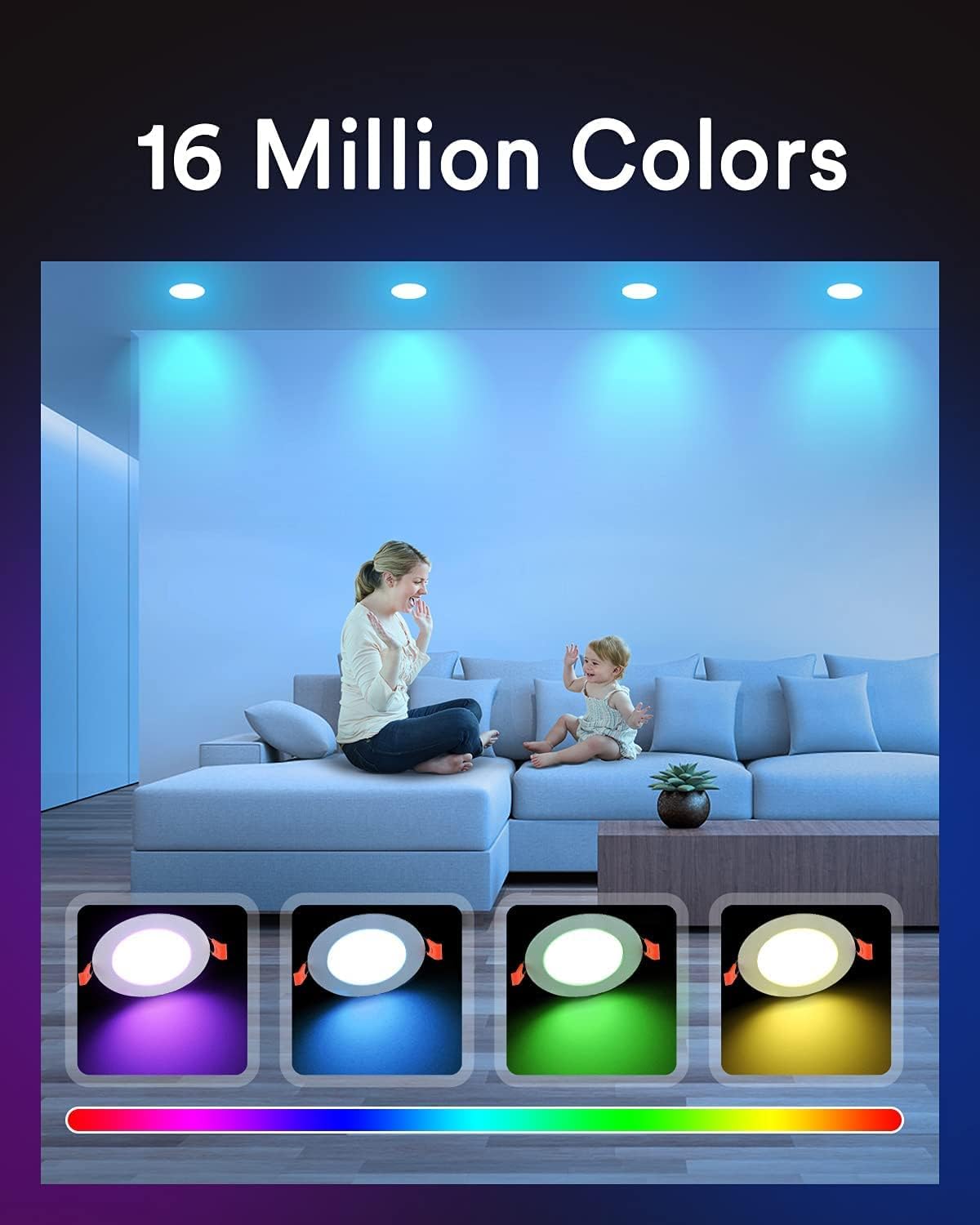 Downlight LED Inteligente 12W