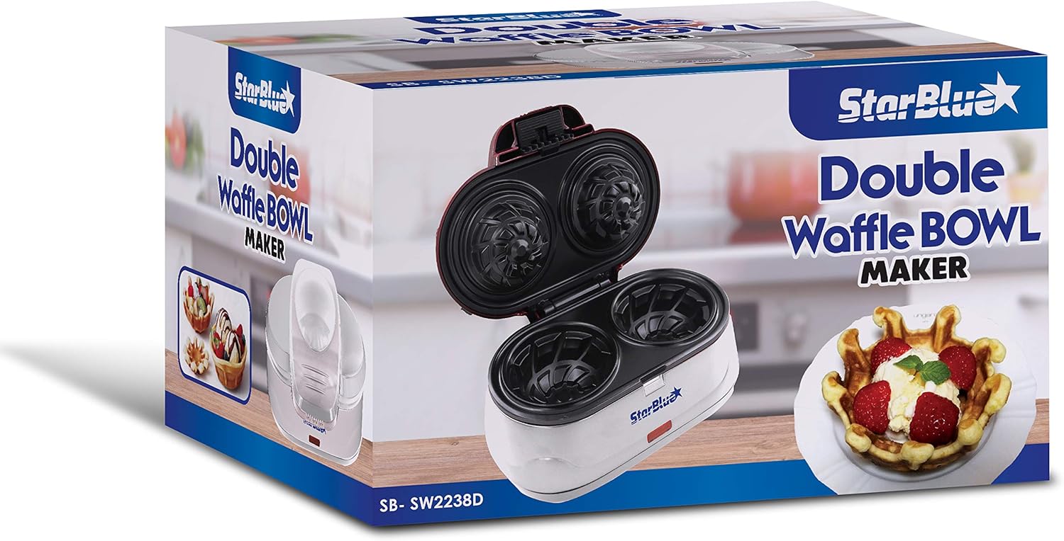 Gofrera Doble StarBlue 1200W