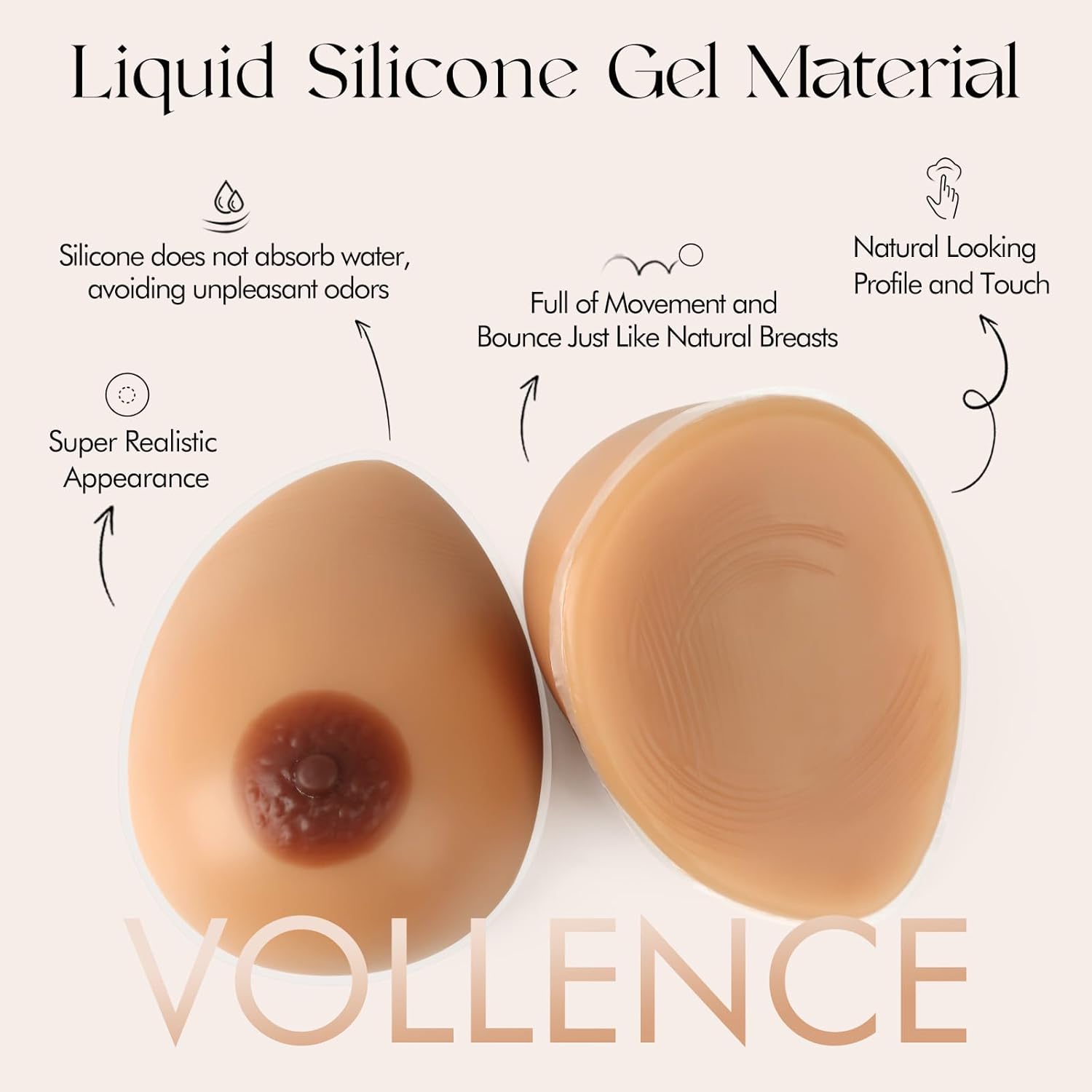 Prótesis de senos de silicona