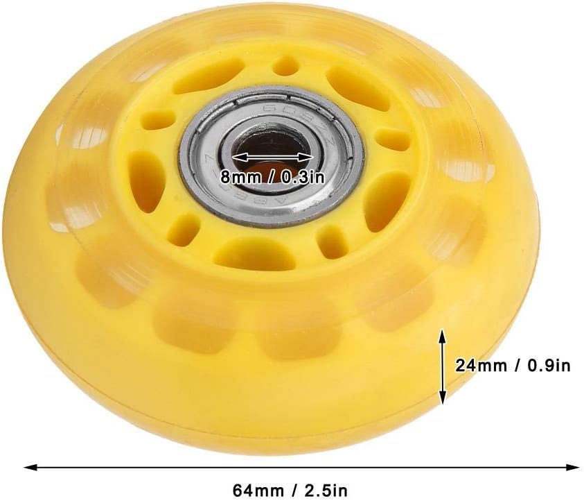 Ruedas de Skate Amarillas