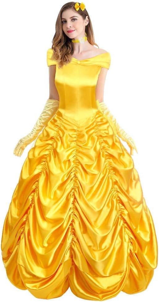 Vestido de Princesa Amarillo