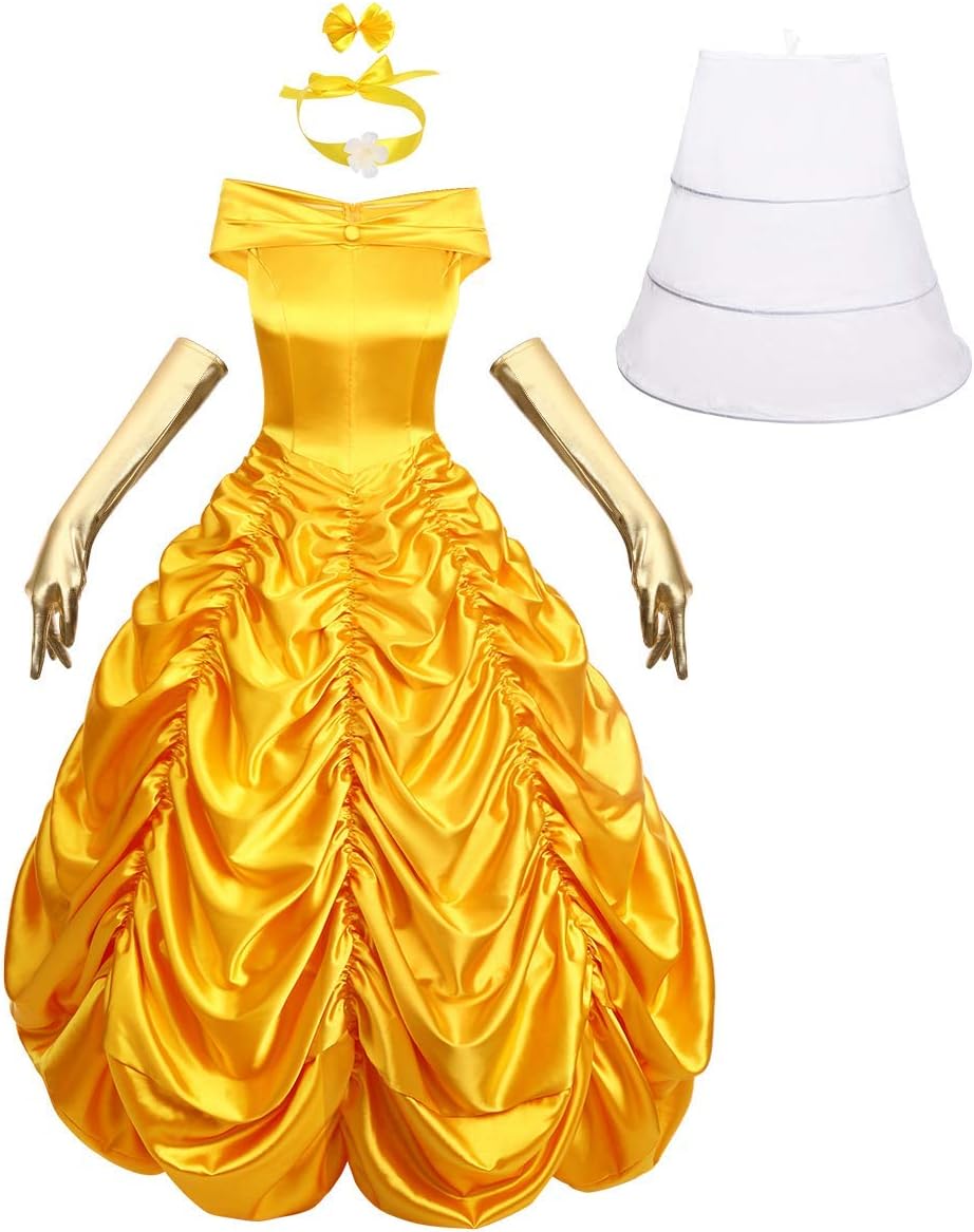 Vestido de Princesa Amarillo