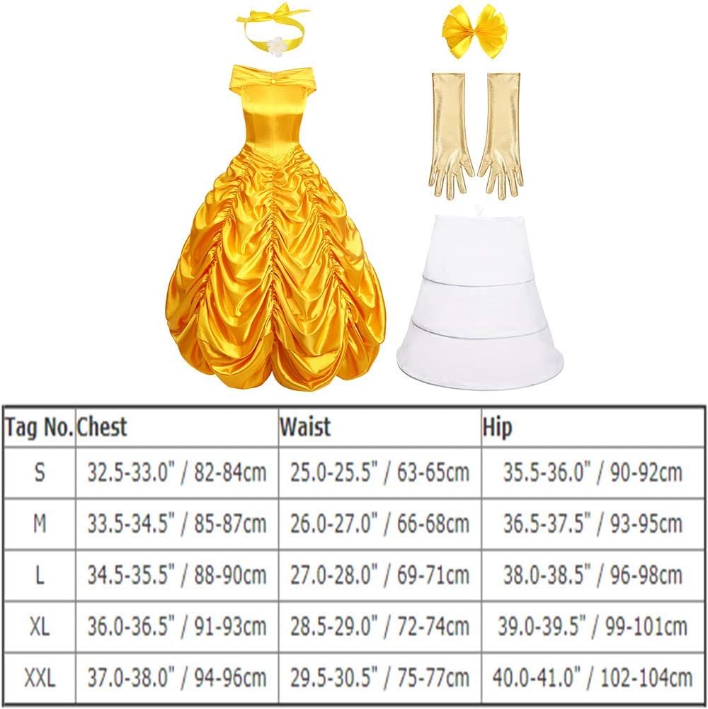 Vestido de Princesa Amarillo