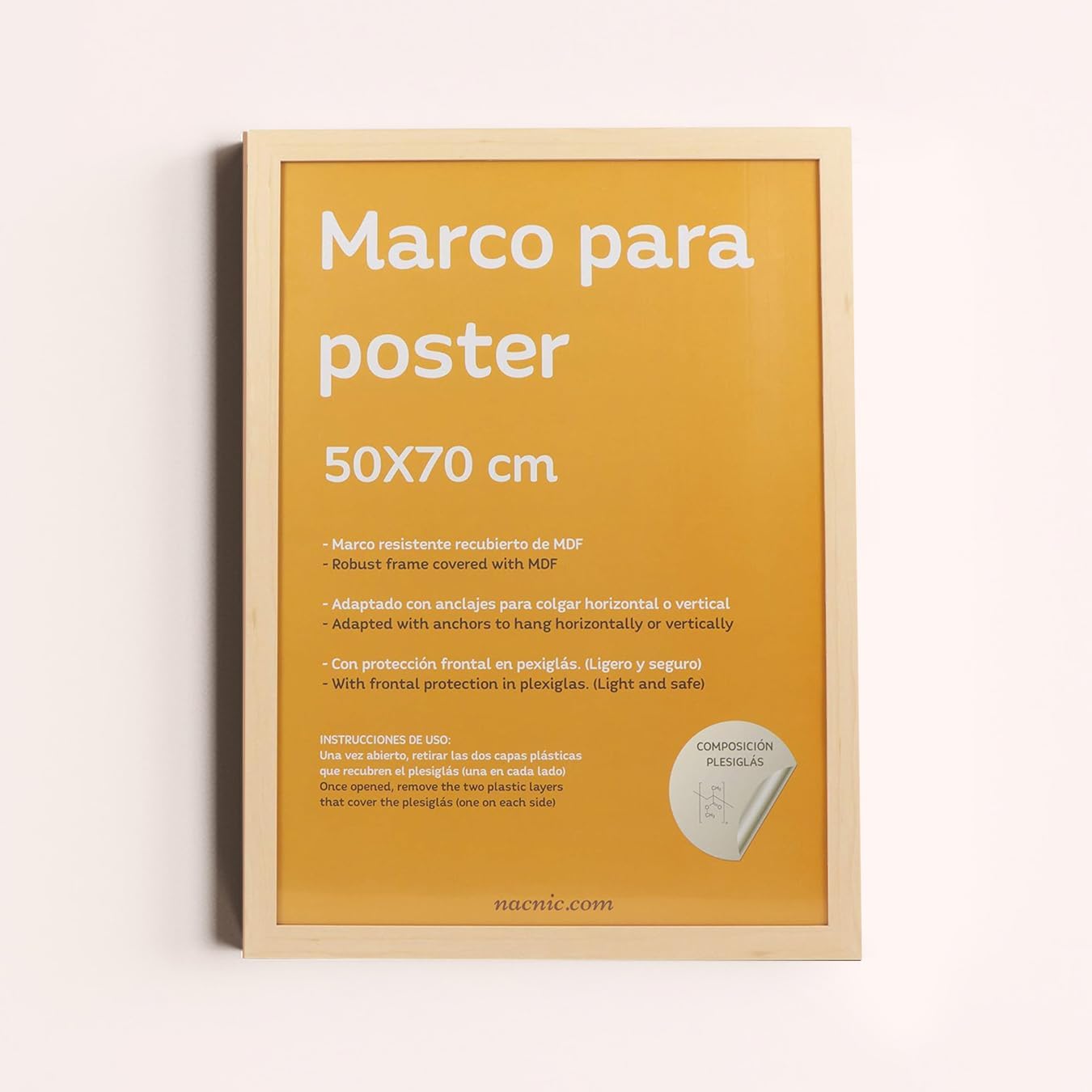 Marcos MDF 50x70 cm - Set 3