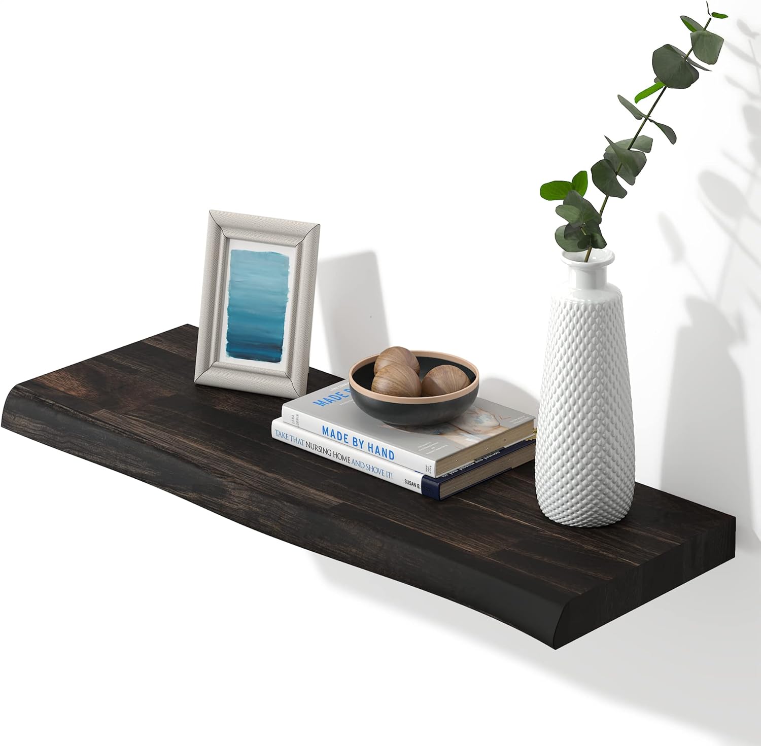 Estante Flotante Acacia 700mm