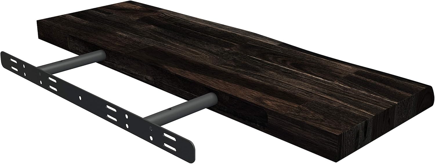 Estante Flotante Acacia 700mm