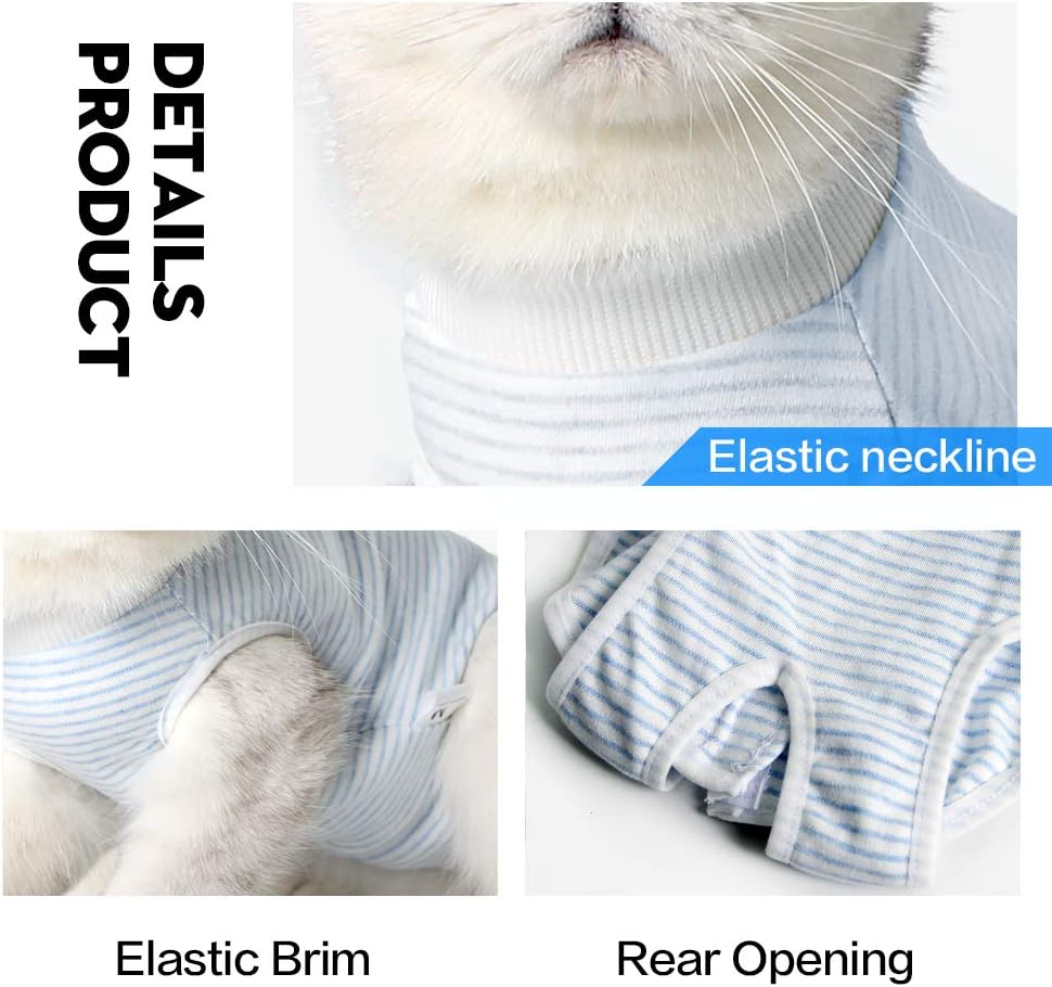 Camiseta de recuperación para gatos