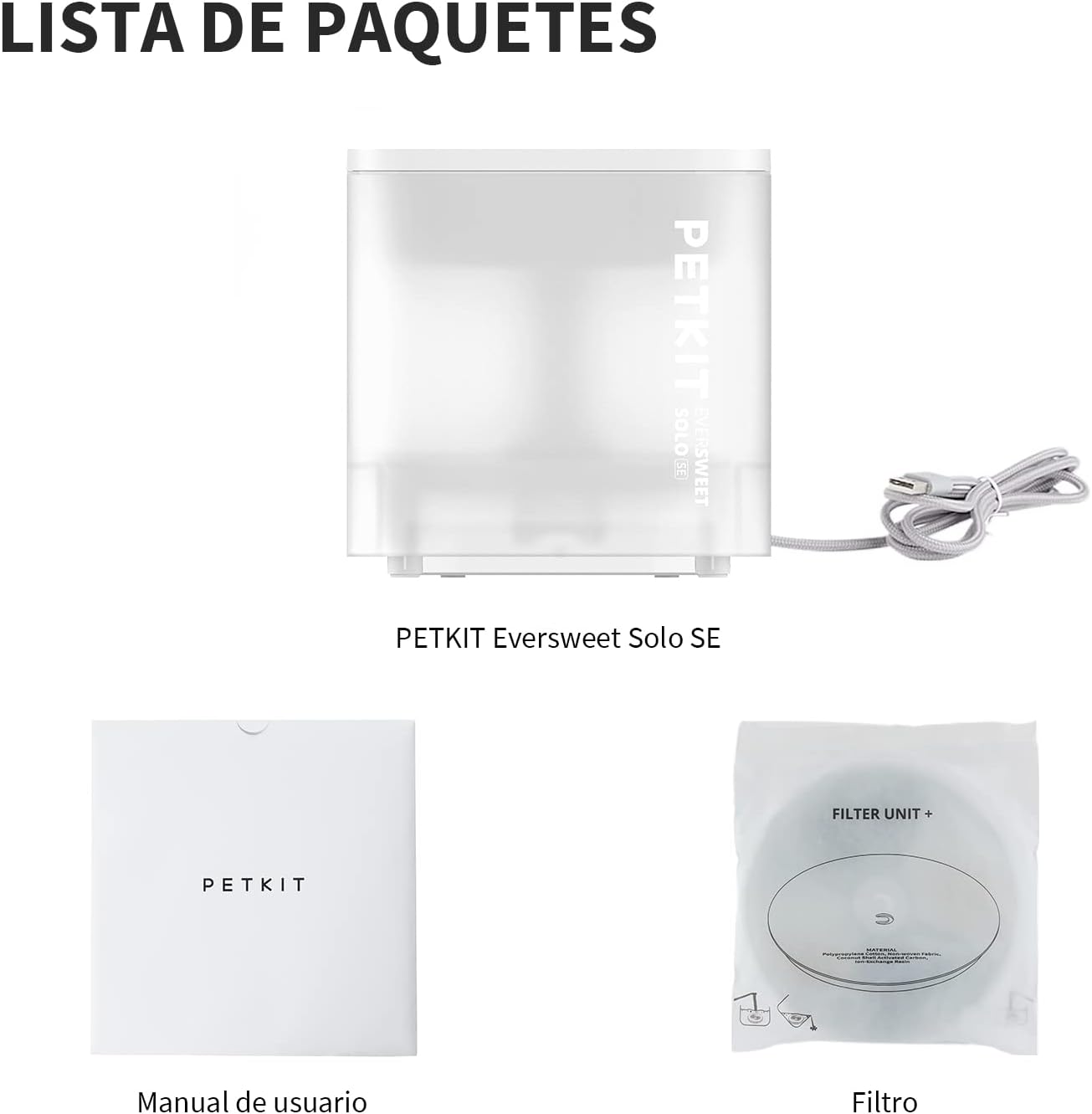 Fuente Automática PETKIT 1,85L