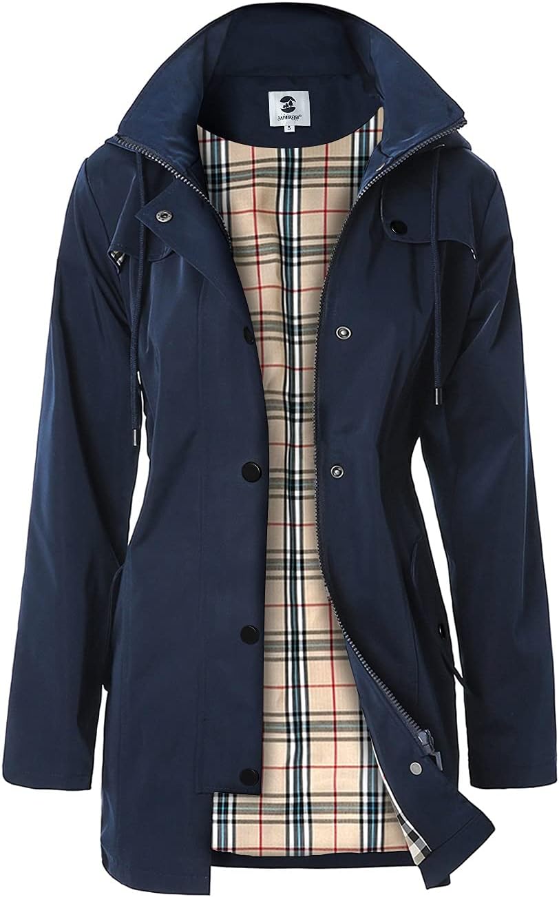 Chaqueta Lluvia Mujer Capucha