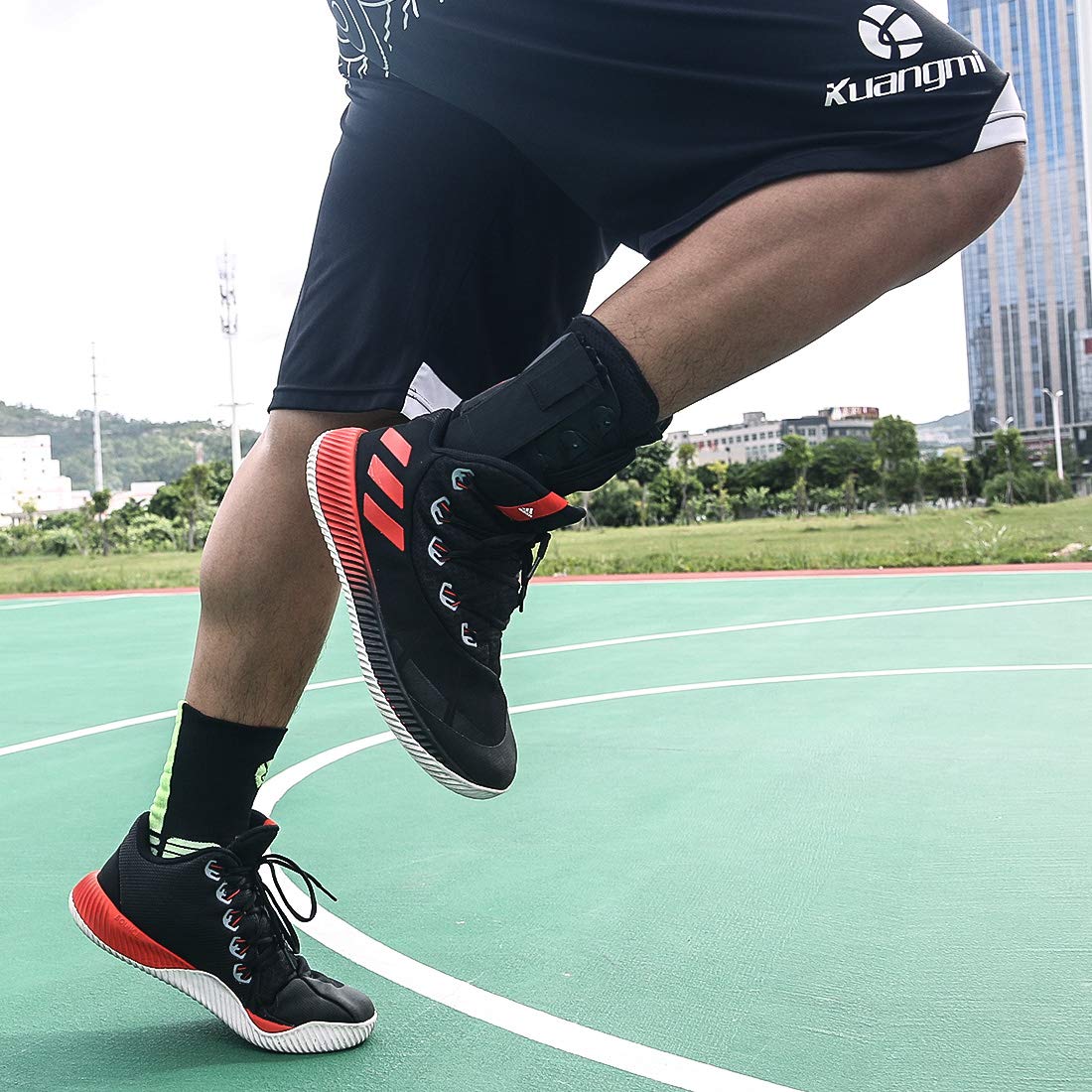 Tobillera Kuangmi XL con estabilizadores