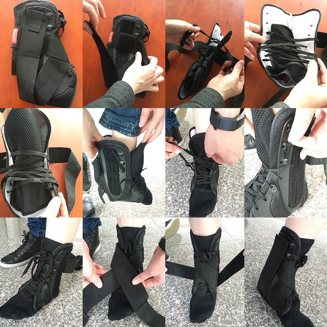 Tobillera Kuangmi con estabilizadores