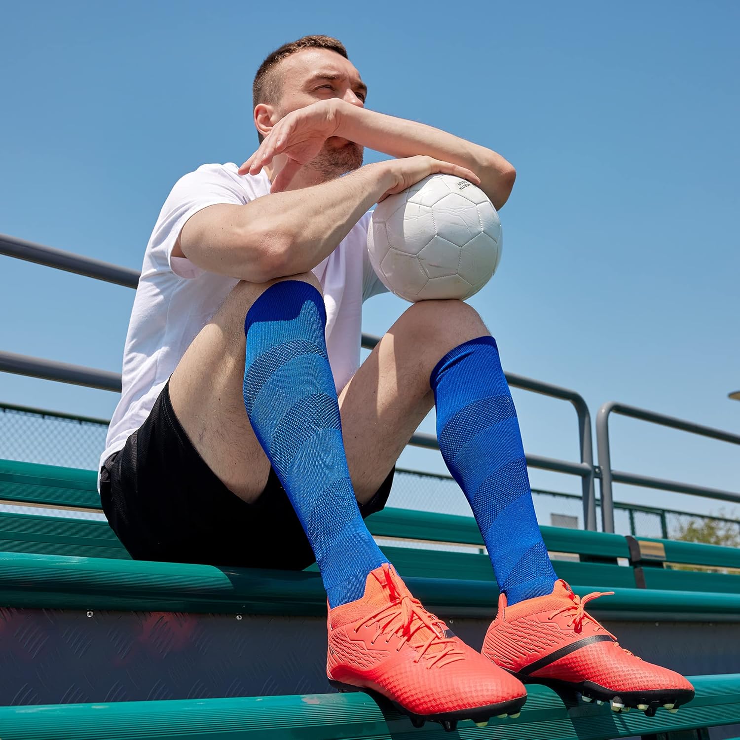 Calcetines de fútbol negros S