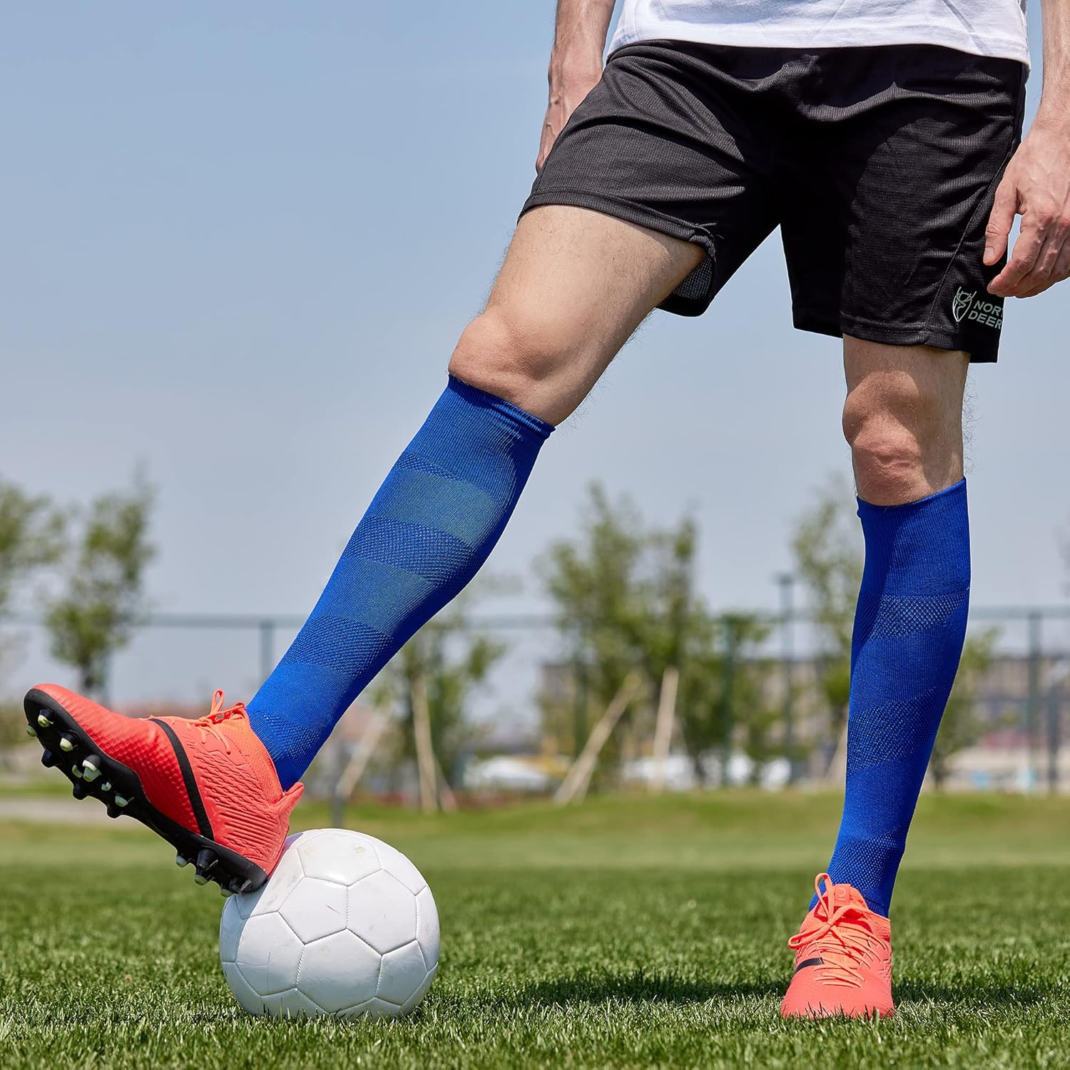 Calcetines de fútbol negros S