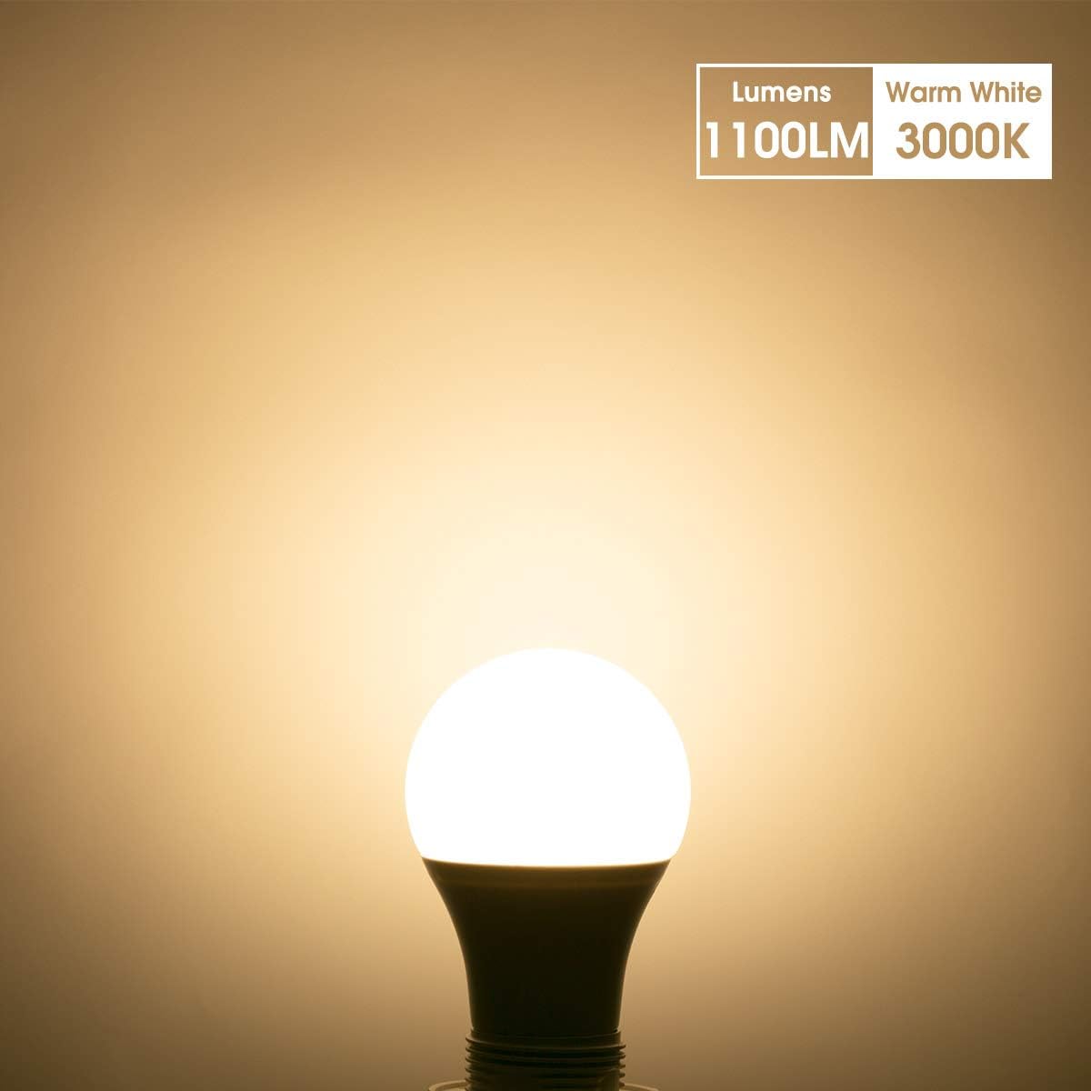 Lámpara LED E27 12W Luz Cálida