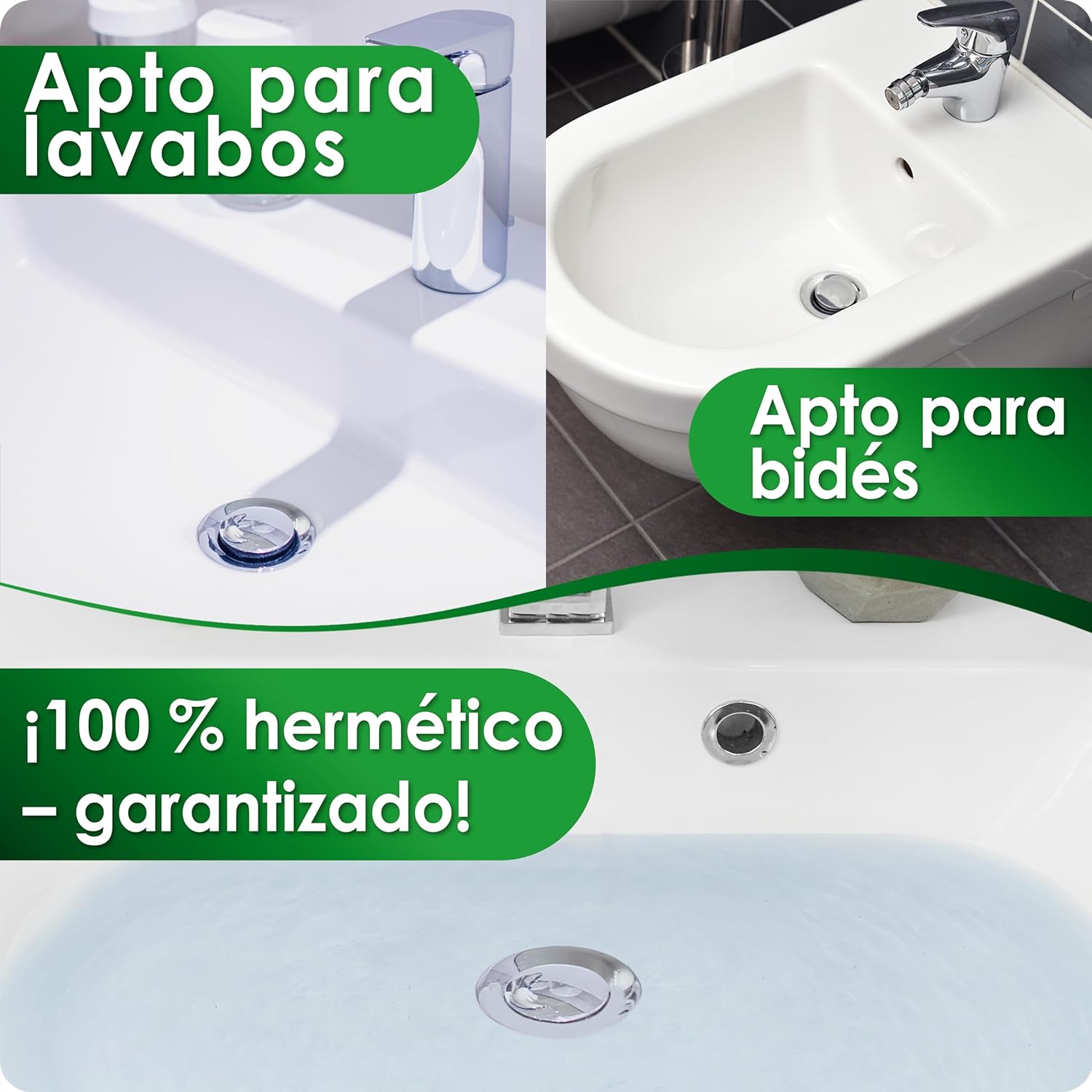 Tapón de desagüe ajustable 40 mm