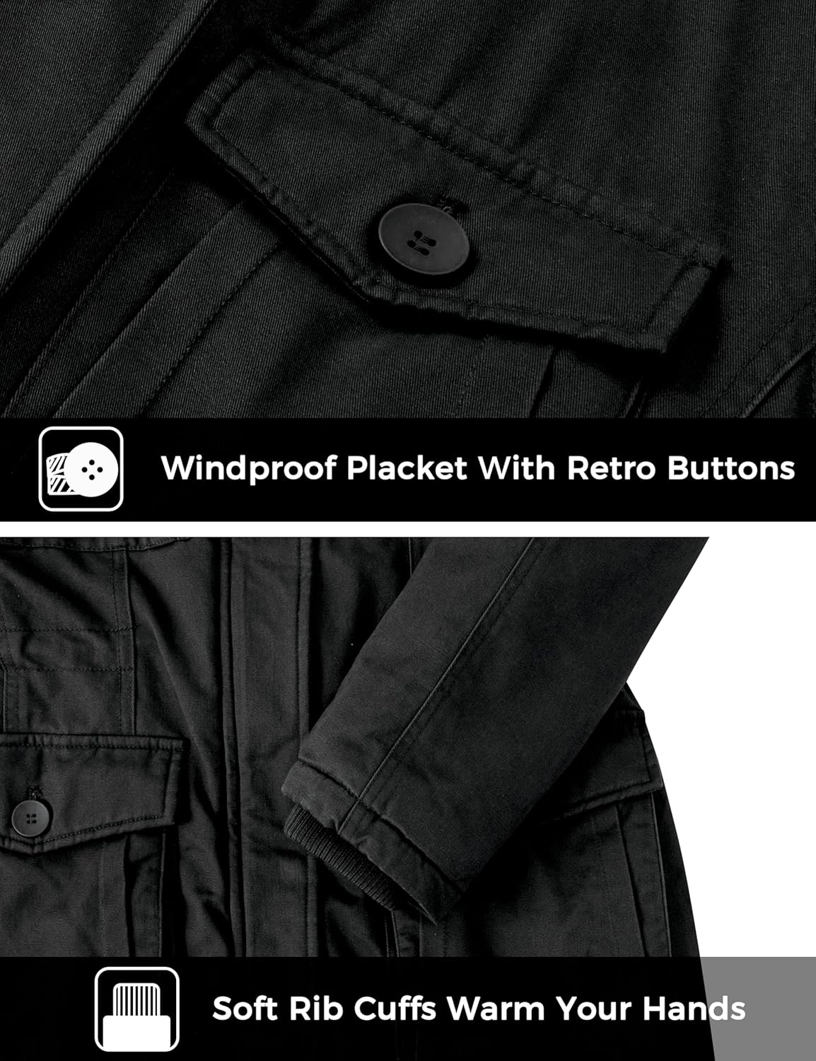Chaqueta clásica de invierno