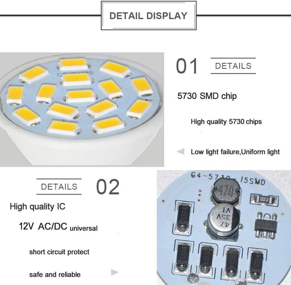 Bombillas LED GU4 MR11 2,5W