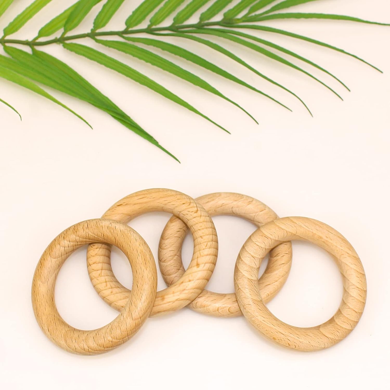 Anillos de madera para bebés