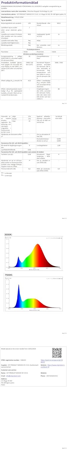 Foco LED para Piscina 35W