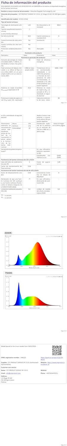 Foco LED para Piscina 35W