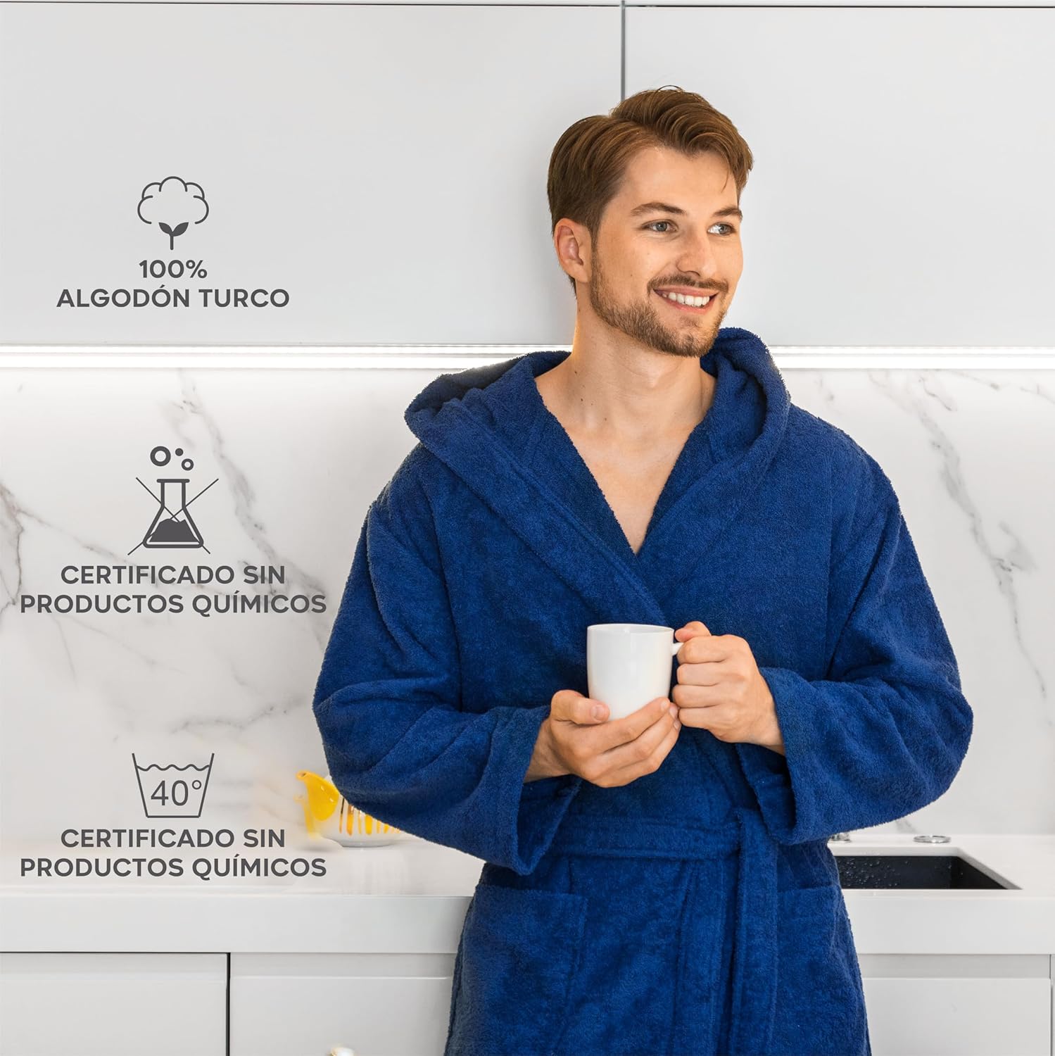 Bata de Baño Twinzen Hombre
