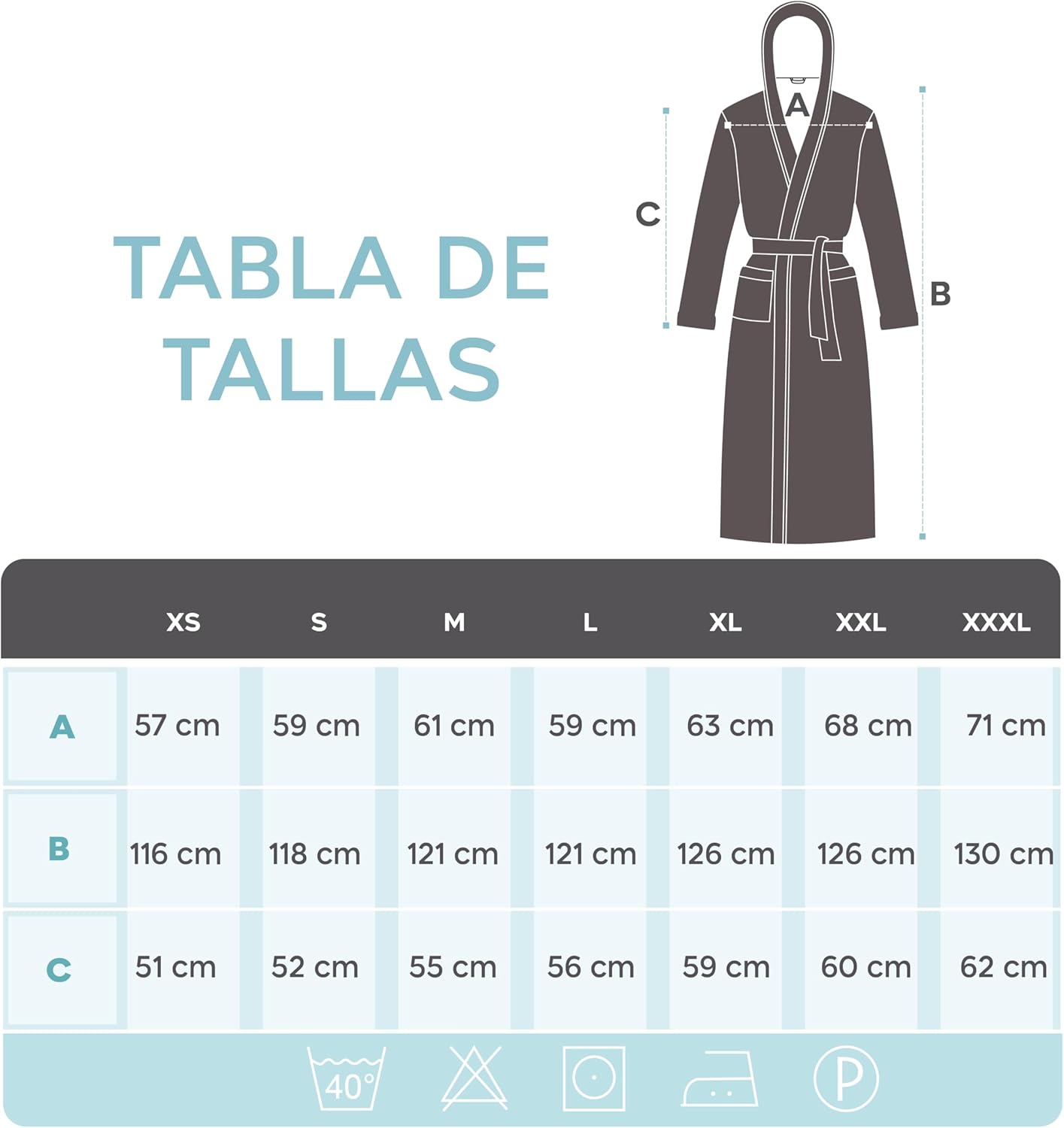 Bata de Baño Twinzen Hombre