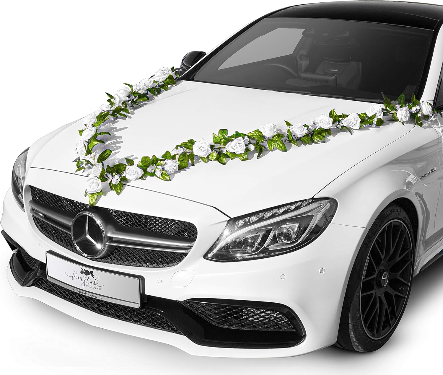 Decoración de Coche de Boda