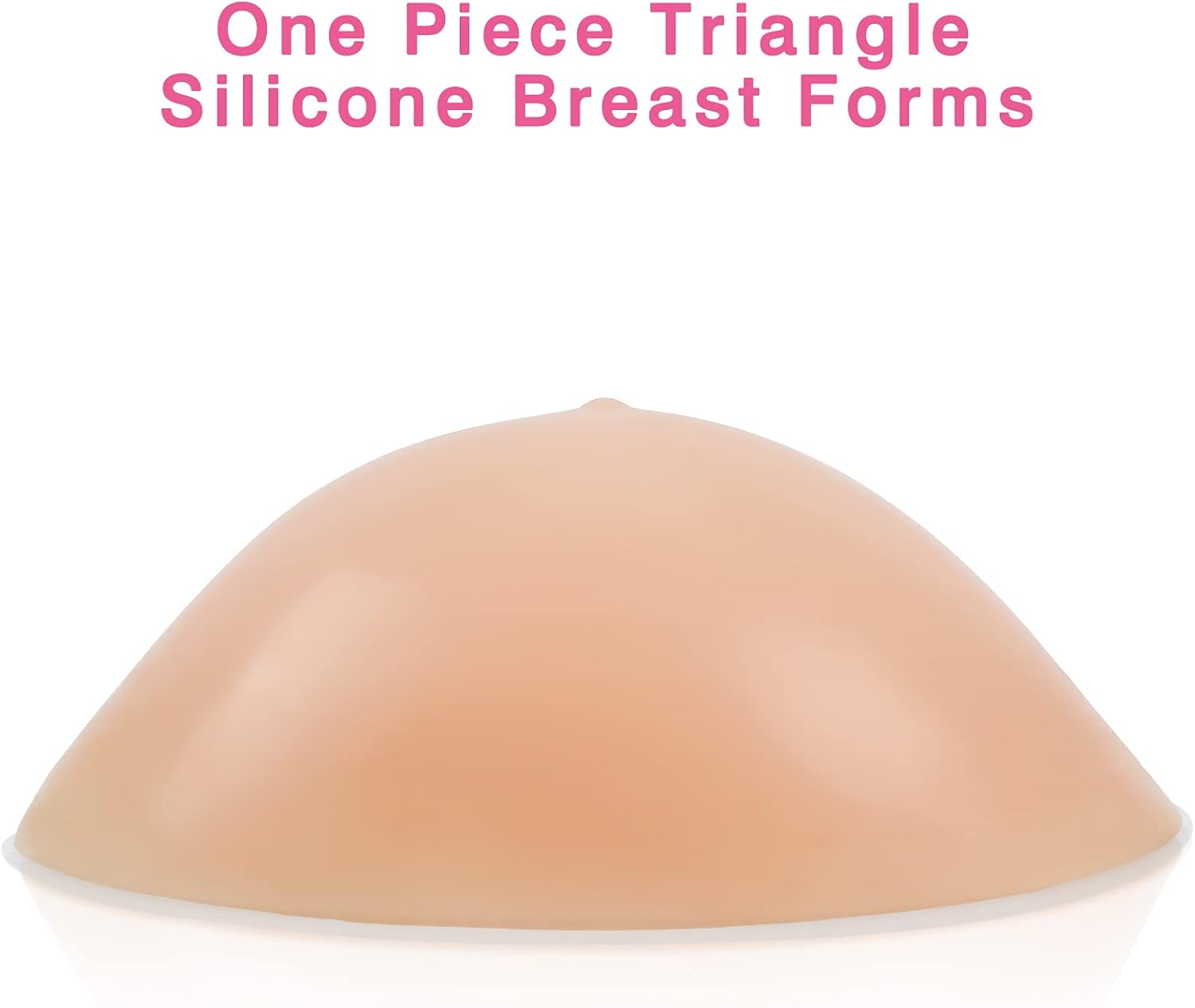 Silicona Triángulo E Cup Falsos