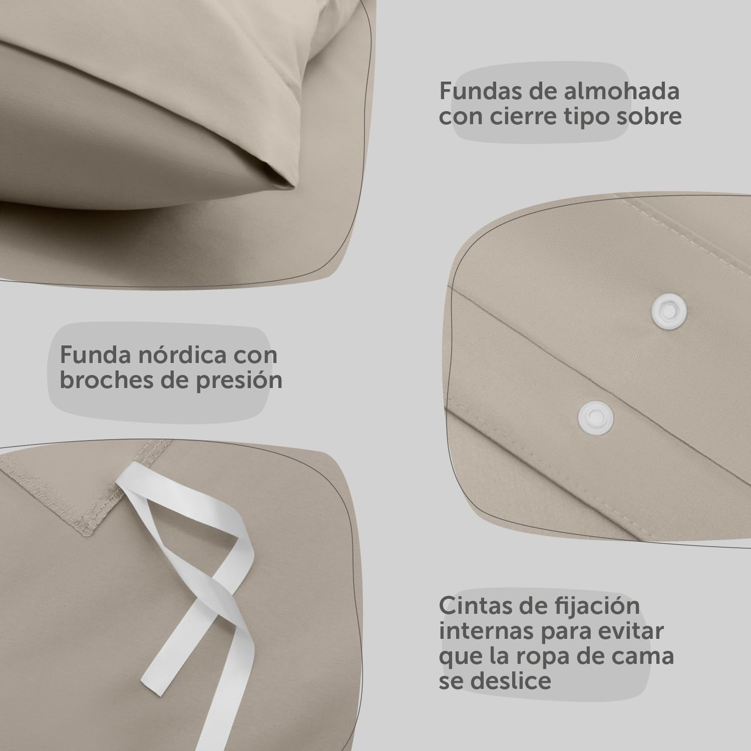 Sábanas y funda Blumtal 90x140