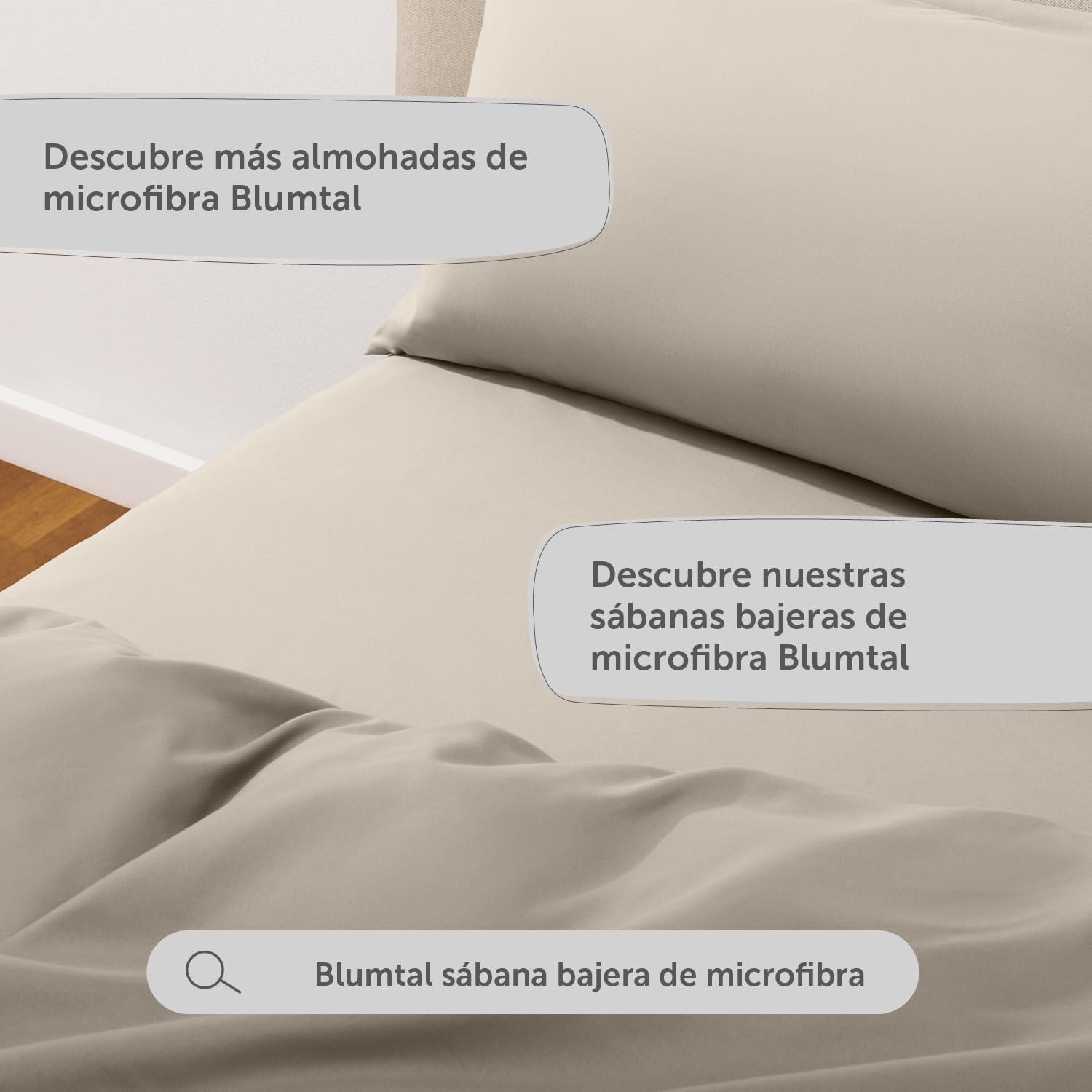 Sábanas y funda Blumtal 90x140