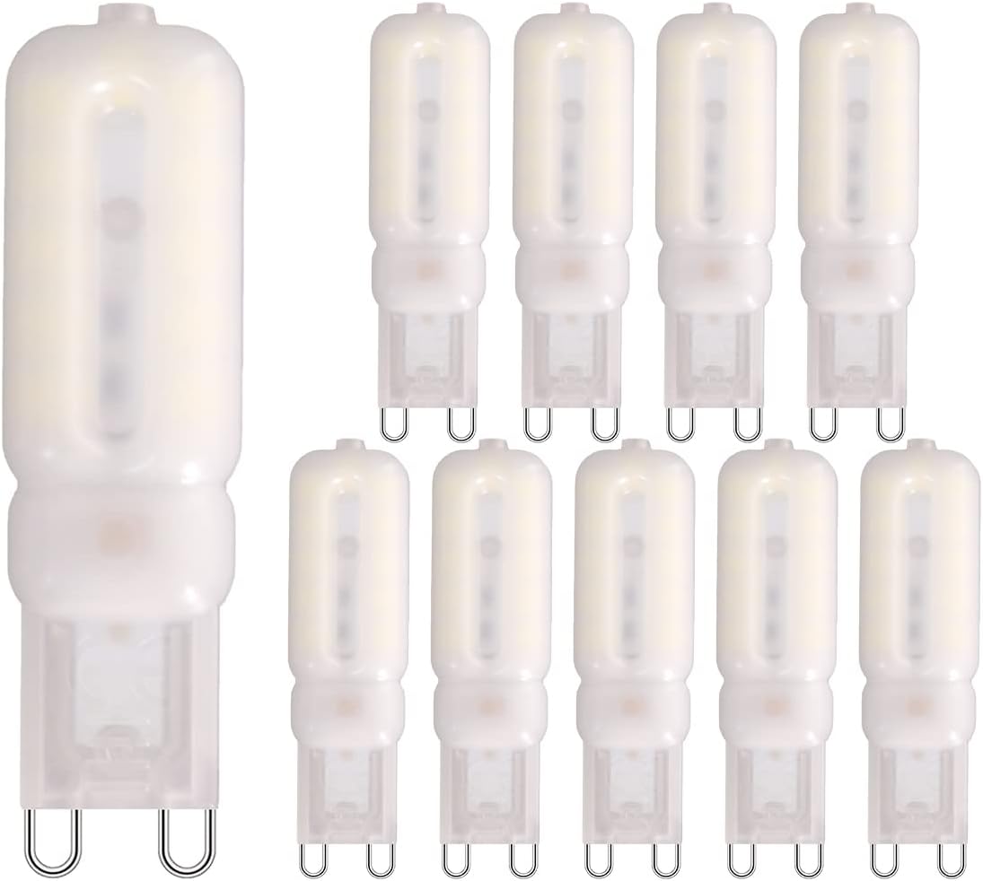 Bombilla LED G9 5W 10 piezas