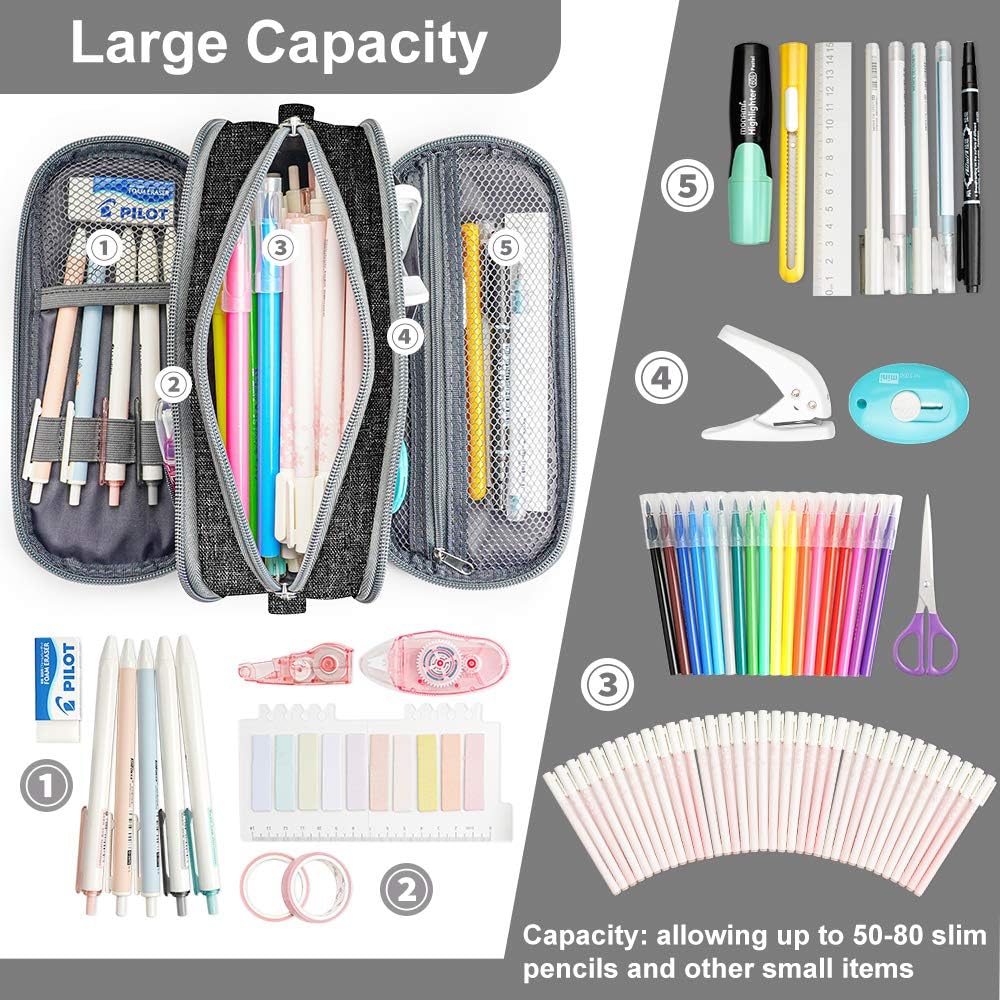 Estuche Ahlirmoy 3 Compartimentos