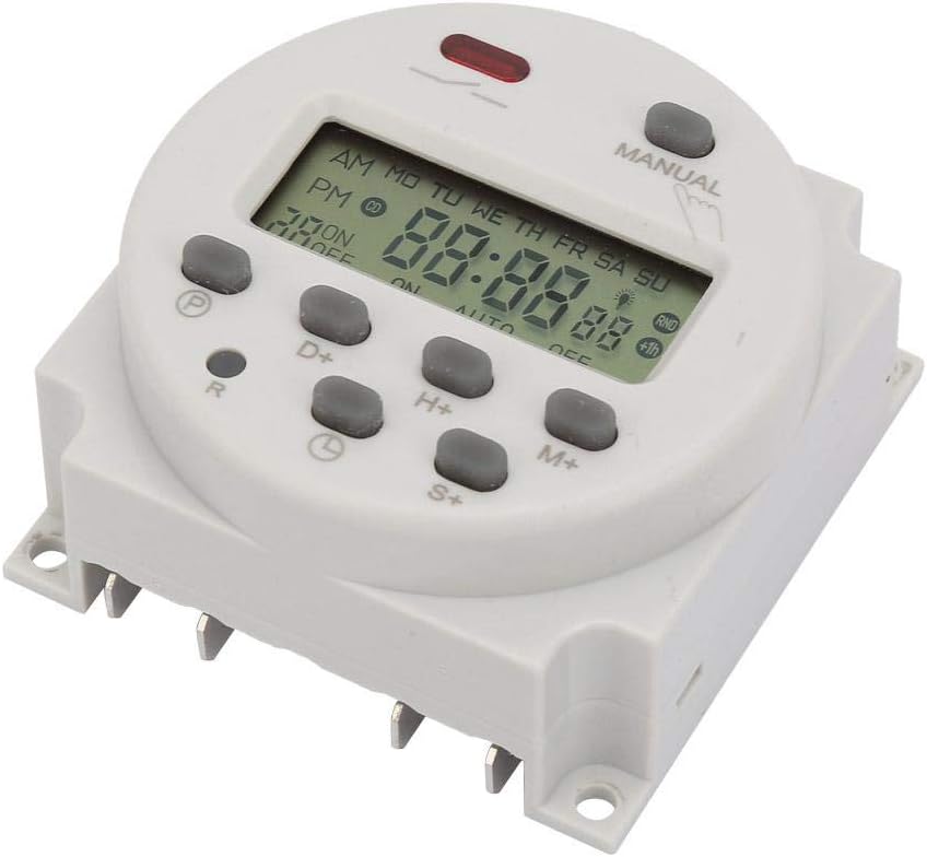 Temporizador digital programable 12V