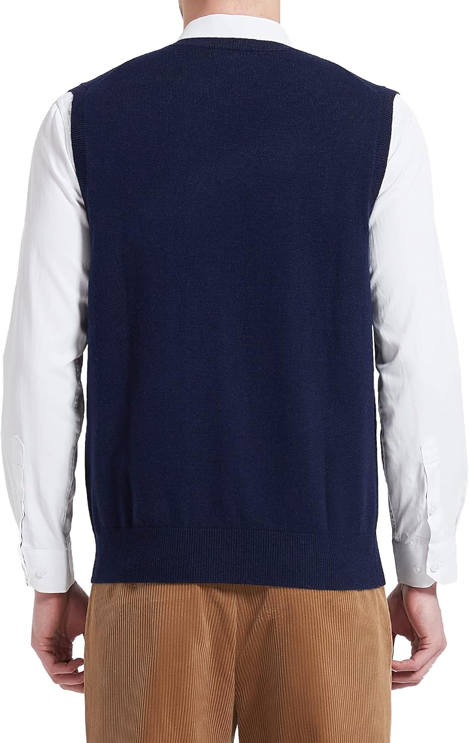 Chaleco Kallspin de lana V masculino
