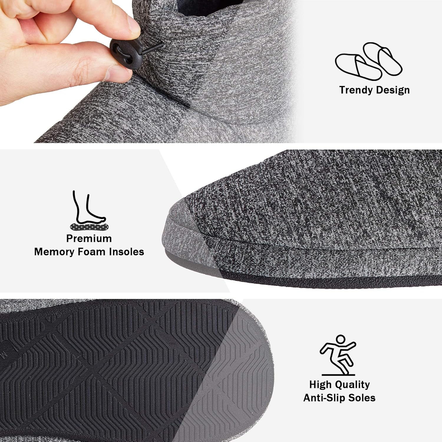 Pantuflas Hombre DUNLOP Altas