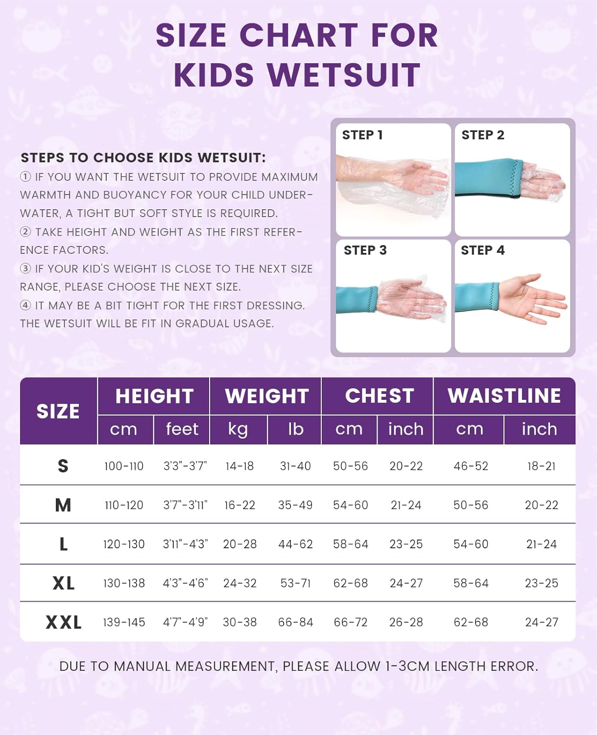 Traje Neopreno Gogokids 2.5mm