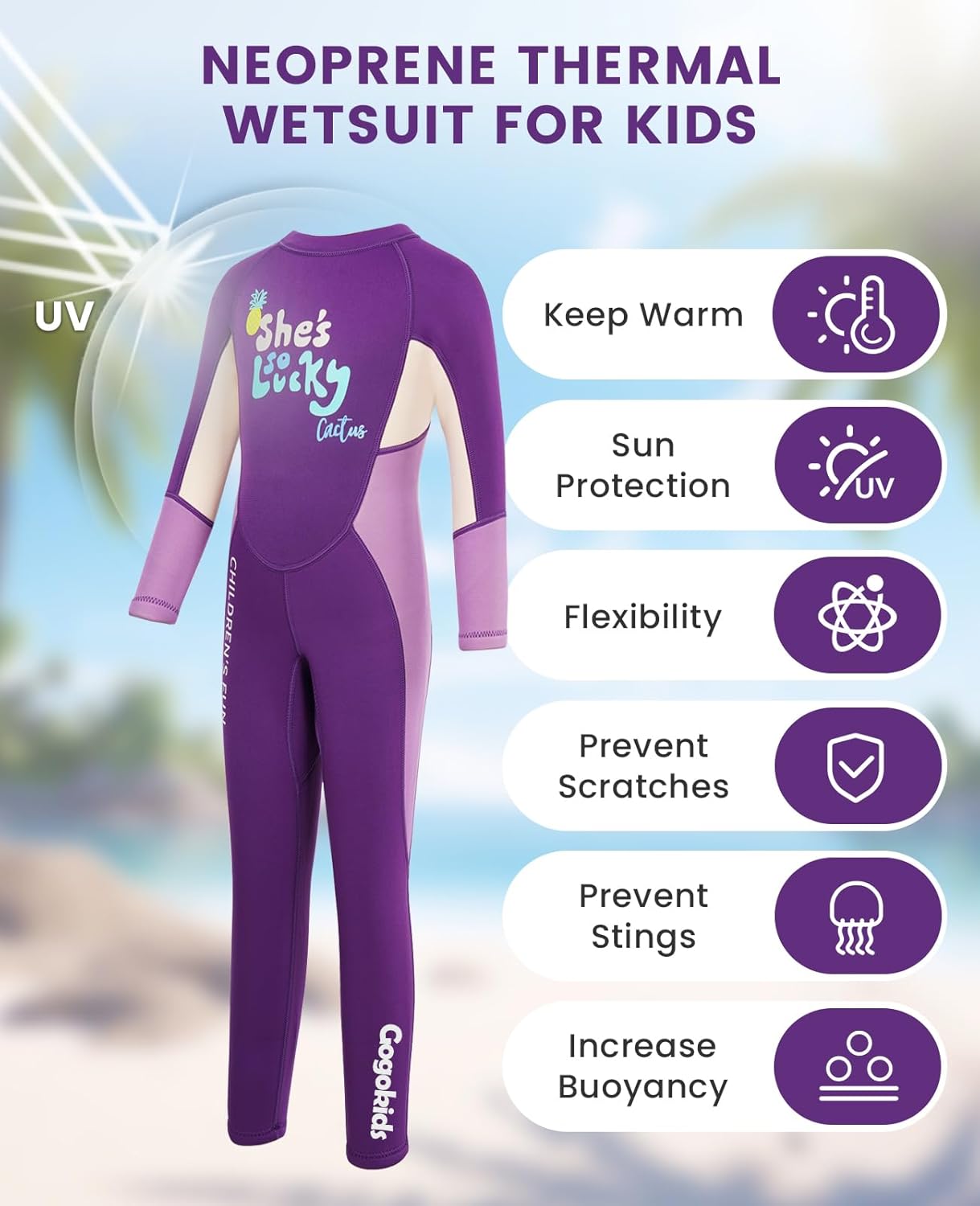 Traje Neopreno Gogokids 2.5mm