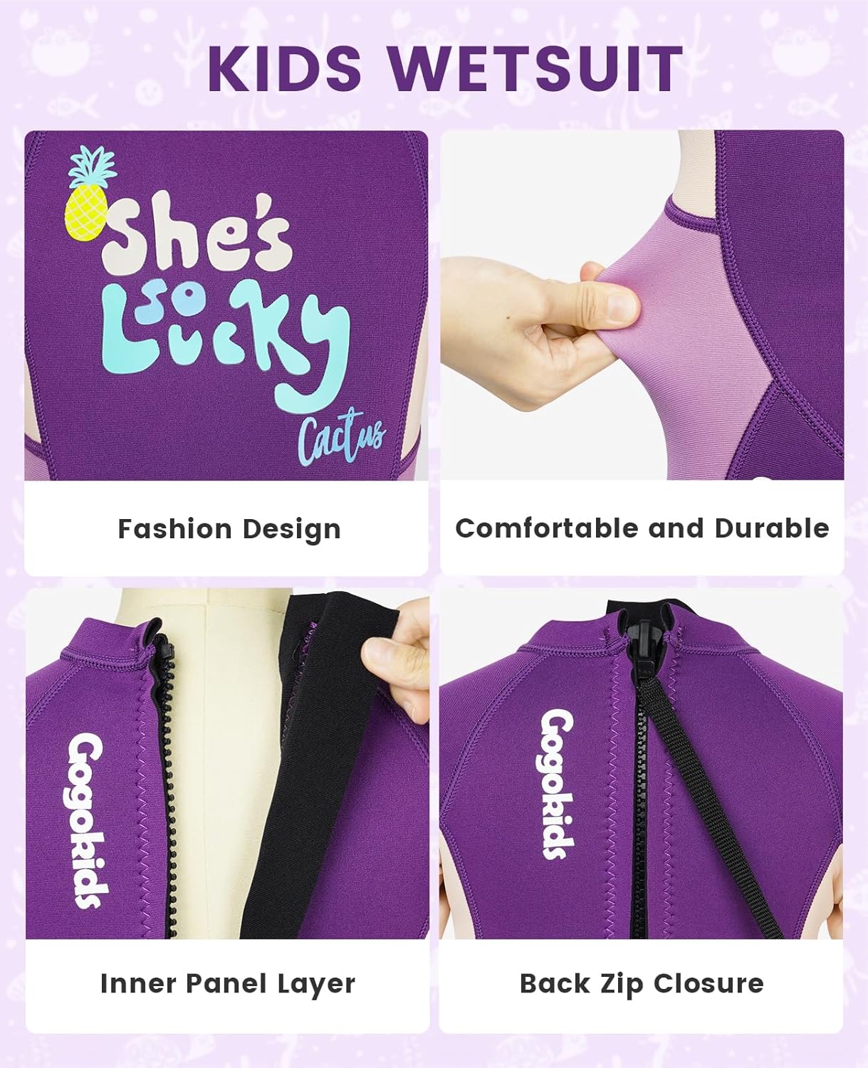 Traje Neopreno Gogokids 2.5mm