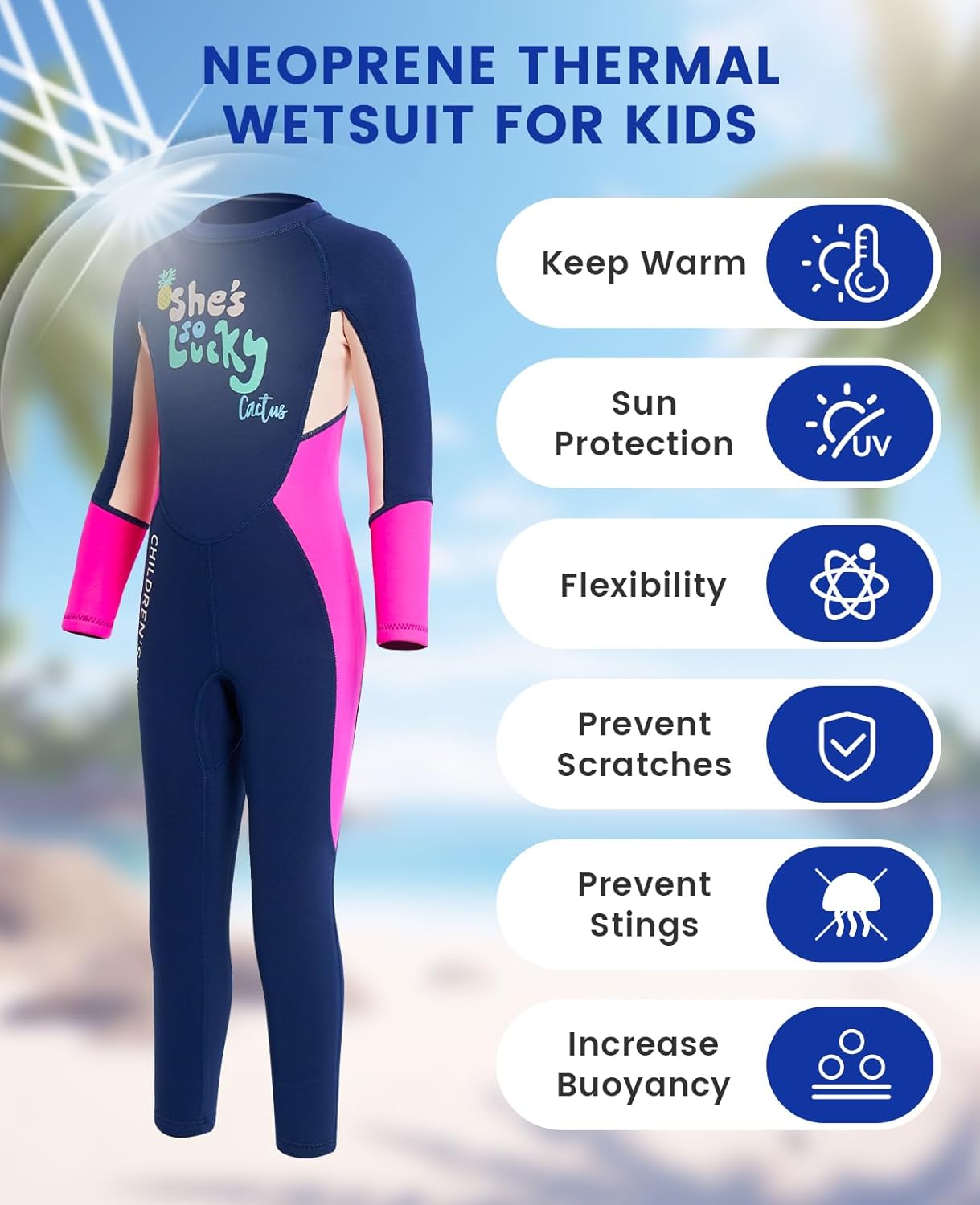 Traje de Neopreno Gogokids 2.5mm